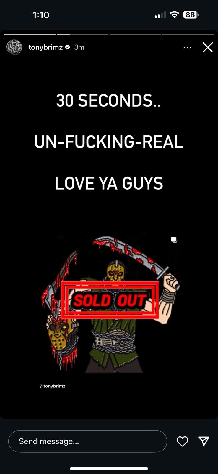 Other Tony Brims Jason 2.0 pin Size ONE SIZE - 2 Thumbnail