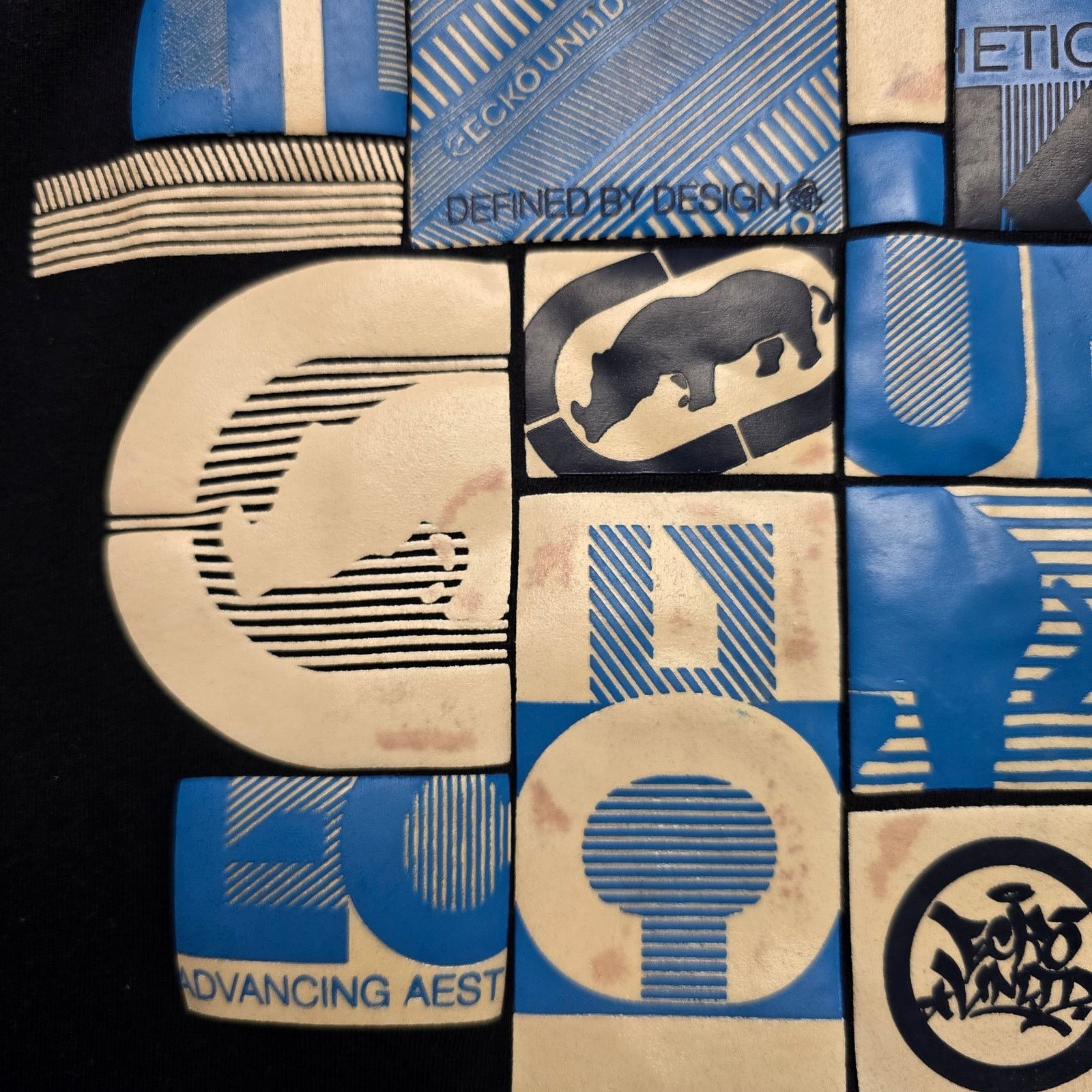 Ecko Unltd. Ecko Unlimited Shirt Blue Large Graphic Streetwear Tee Y2K Size US M / EU 48-50 / 2 - 3 Thumbnail