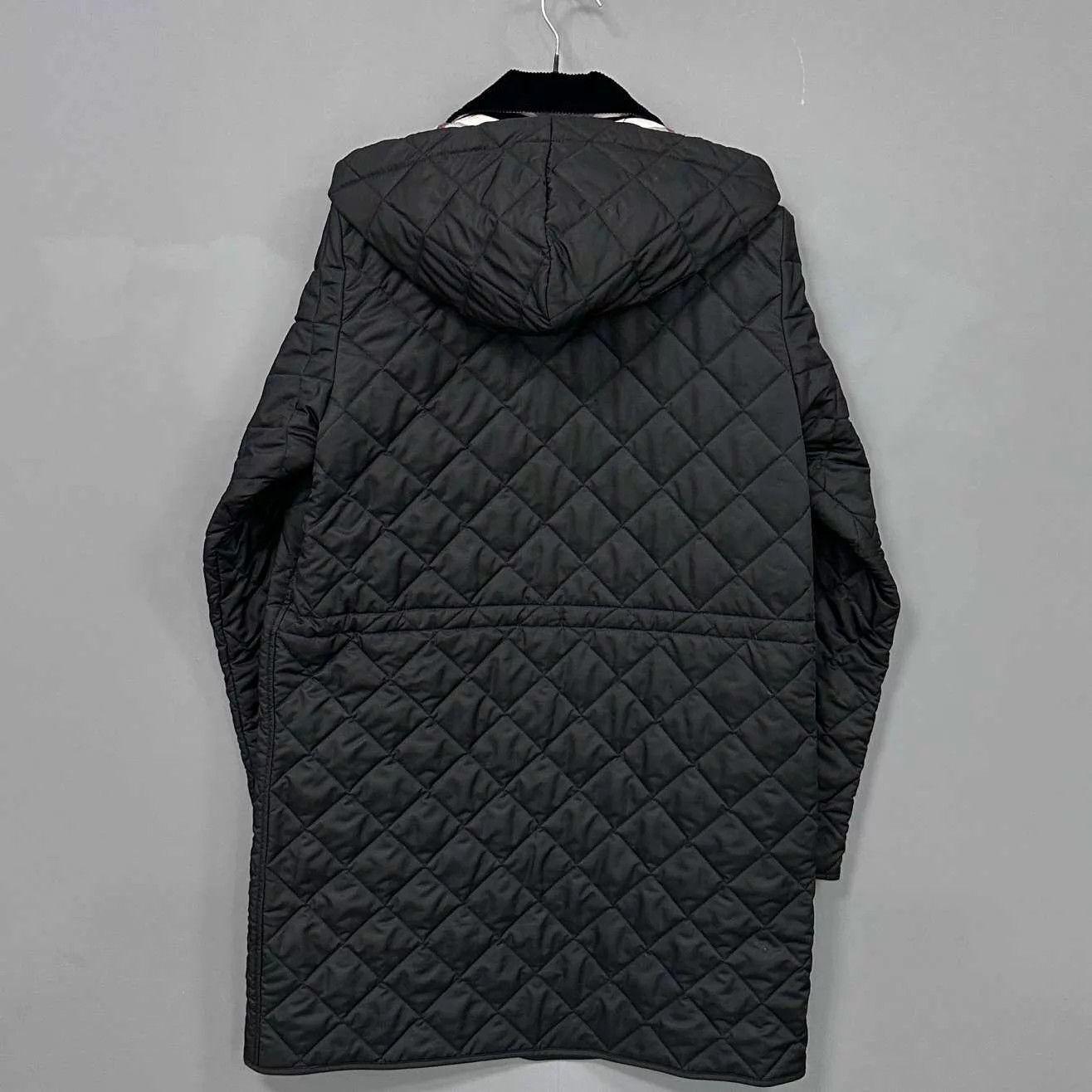 Burberry Burberry Black Quilted Mid-Length Padded Jacket 14Y NWT Size XS / US 0-2 / IT 36-38 - 3 Thumbnail
