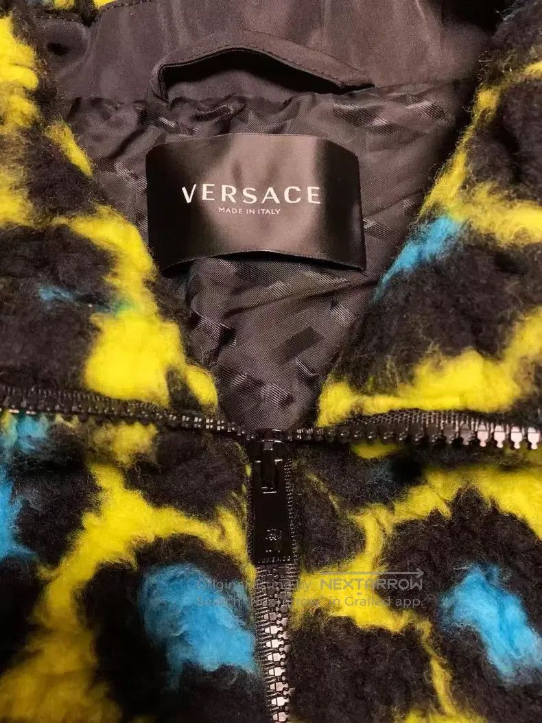 Versace Versace Men's jacket with leopard print block print Size US M / EU 48-50 / 2 - 3 Thumbnail