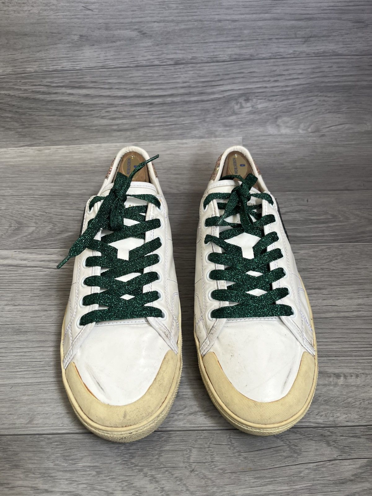 Saint Laurent Paris Saint Laurent court clasic Sl/06 white low glitter sneakers Size US 9 / EU 42 - 3 Thumbnail