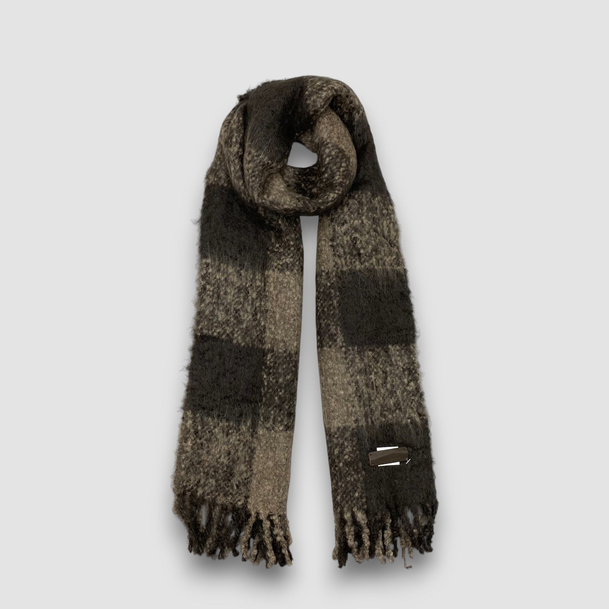 Burberry Vintage Burberrry Scarf Muffler Wool Plaid Scarves Size ONE SIZE - 1 Thumbnail