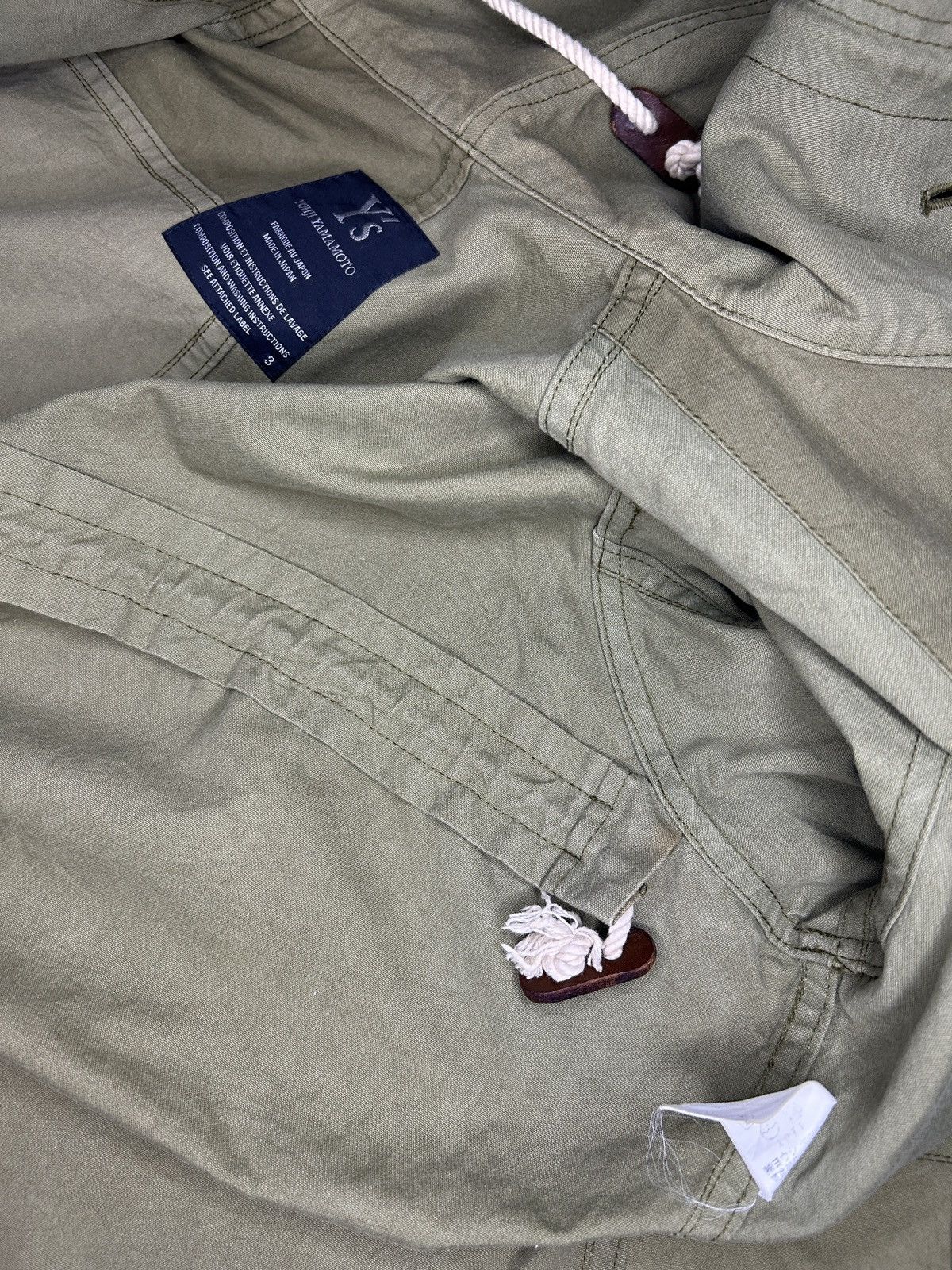 Y's × Yohji Yamamoto 00s Hooded Parka Size US L / EU 52-54 / 3 - 12 Thumbnail