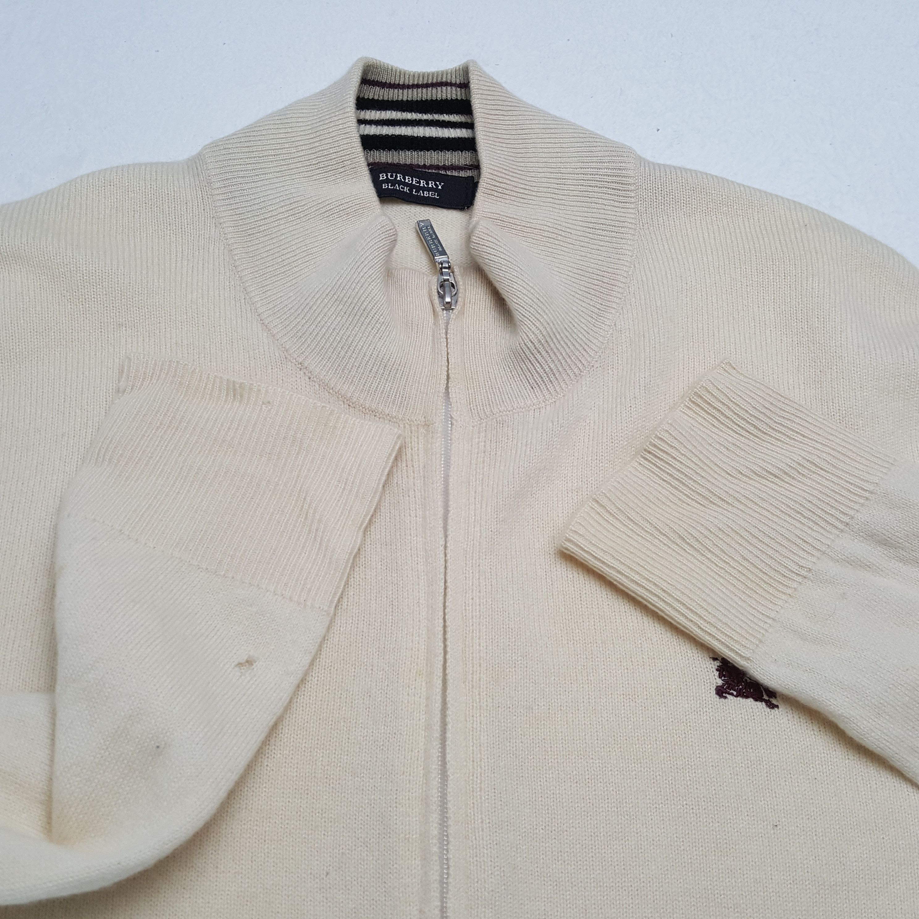 Burberry × Vintage BURBERRY BLACK LABEL Fashion Style Nice Design Sweater Size US S / EU 44-46 / 1 - 9 Thumbnail