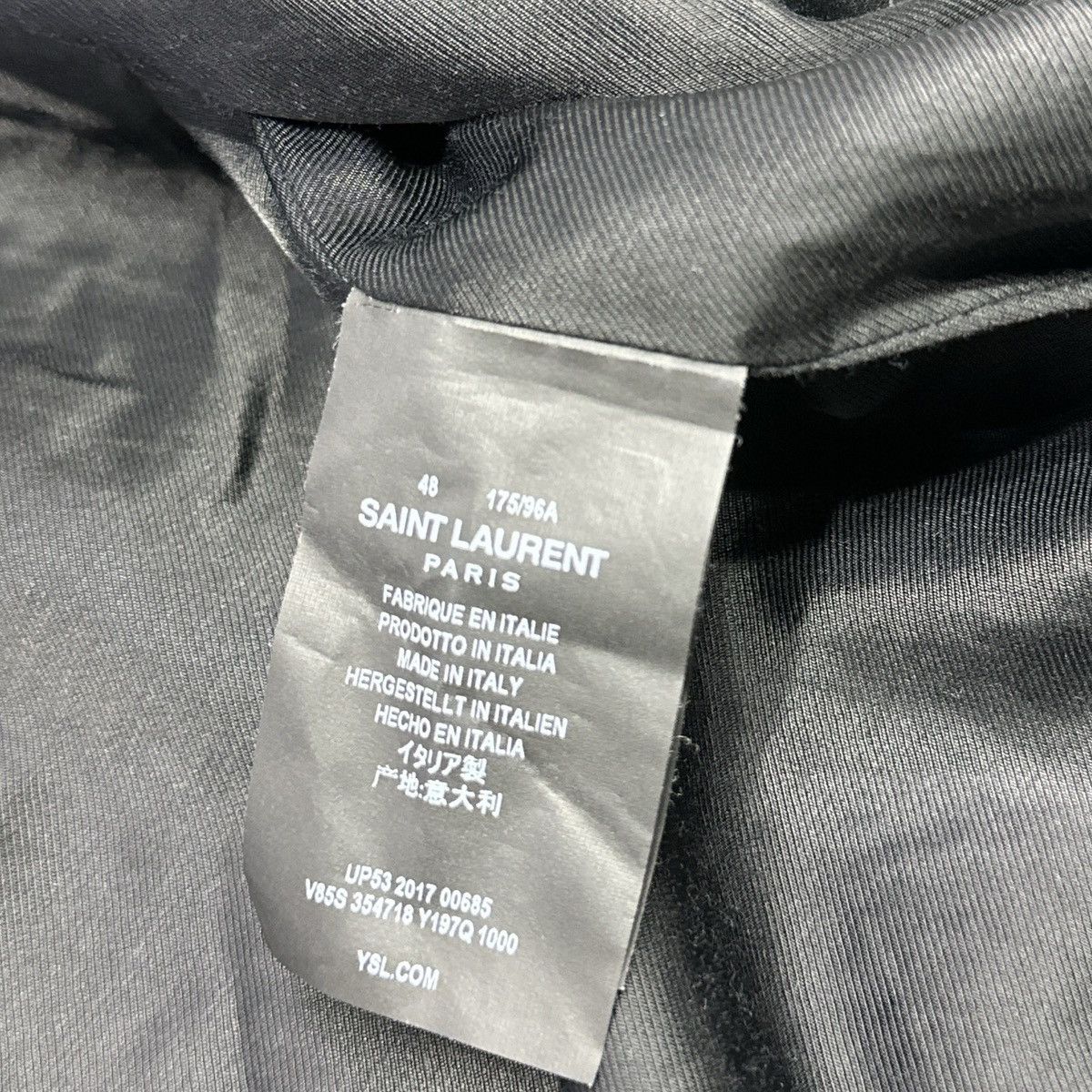 Saint Laurent Paris Saint Laurent 2017 Teddy jacket Size US M / EU 48-50 / 2 - 4 Thumbnail