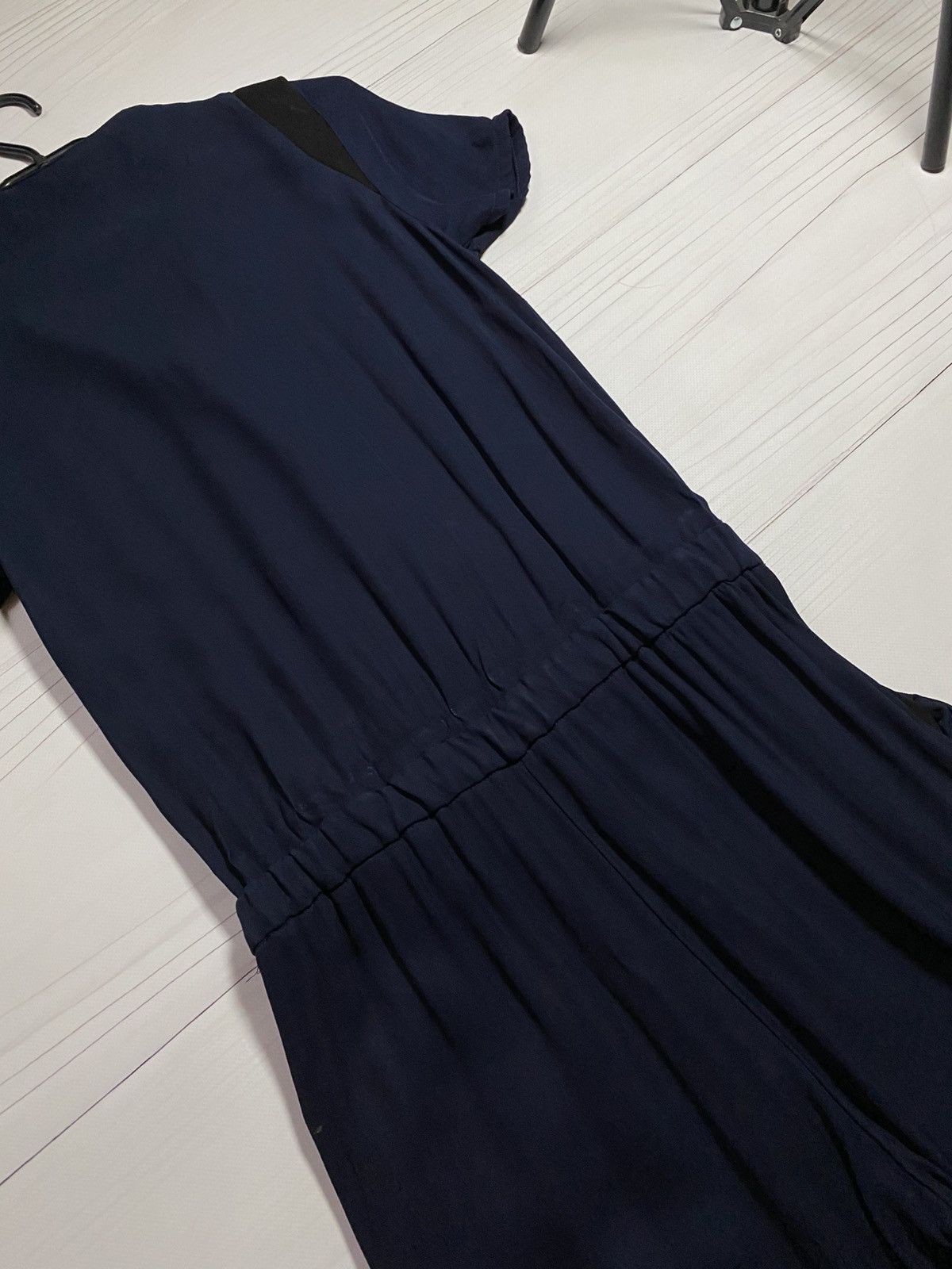 Sezane Sézane × La Redoute Minimal Navy Button Jumpsuit Size ONE SIZE - 15 Thumbnail