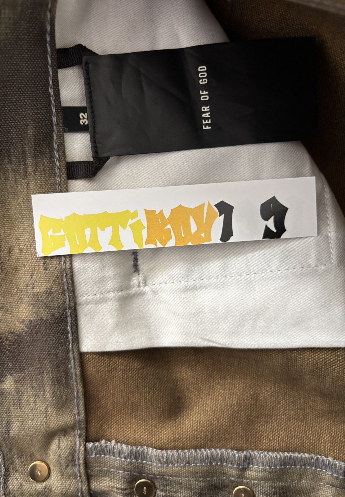 Fear of God Fear of God 6th Collection denim “Zebra Pants” size 32 2018 Size US 32 / EU 48 - 4 Thumbnail