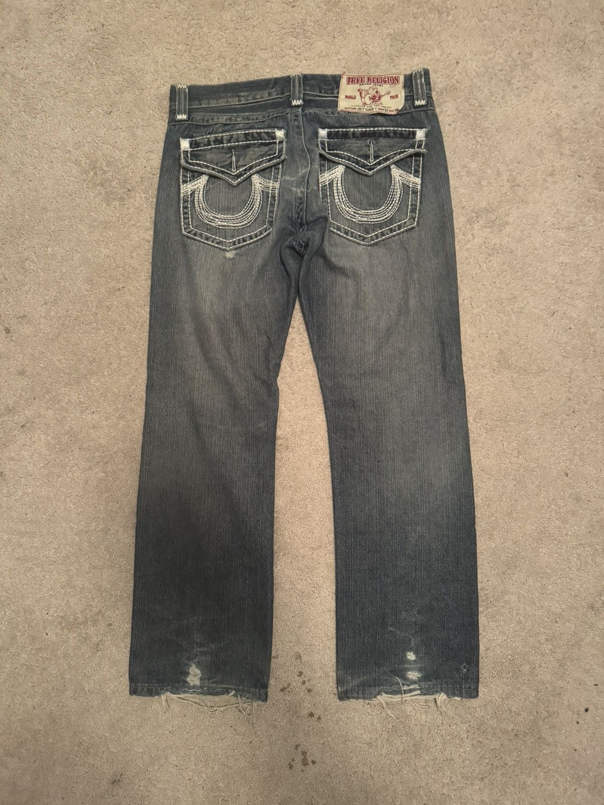 True Religion Vintage True Religion Straight Cut Jeans Size US 32 / EU 48 - 8 Thumbnail