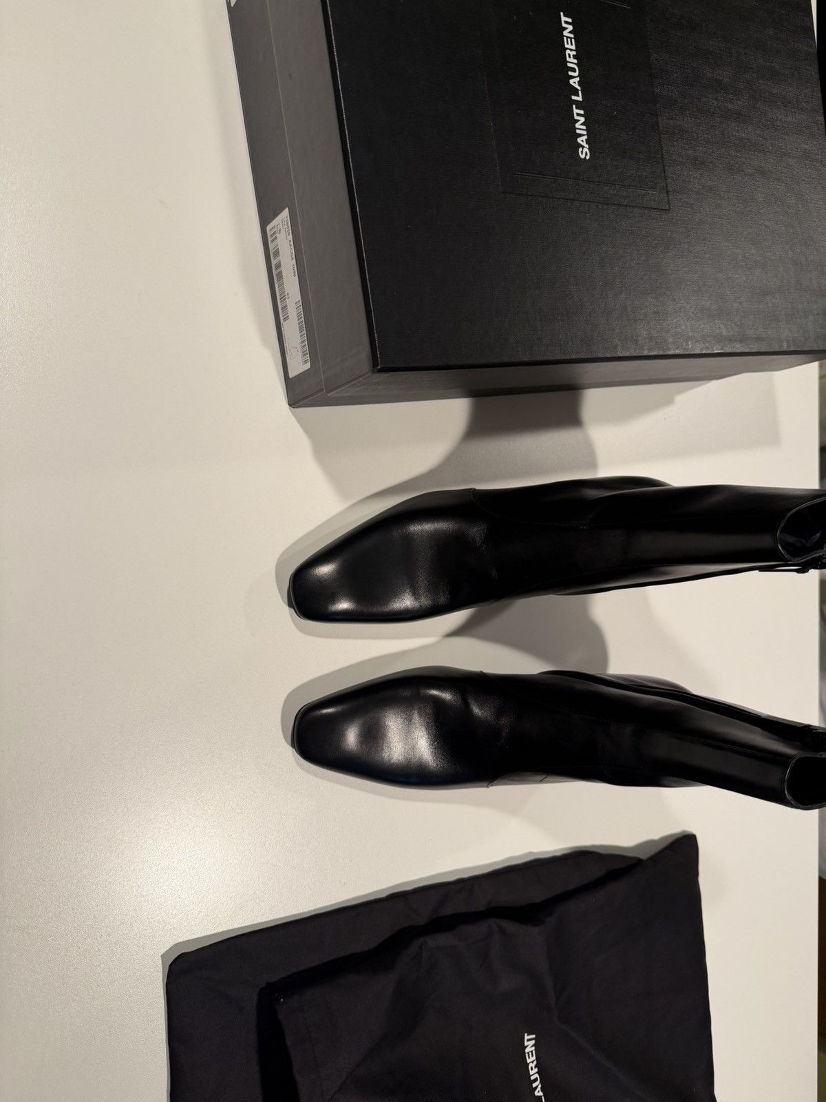 Saint Laurent Paris SAINT LAURENT XIV Leather Chelsea Boots 43/10 Size US 10 / EU 43 - 2 Thumbnail