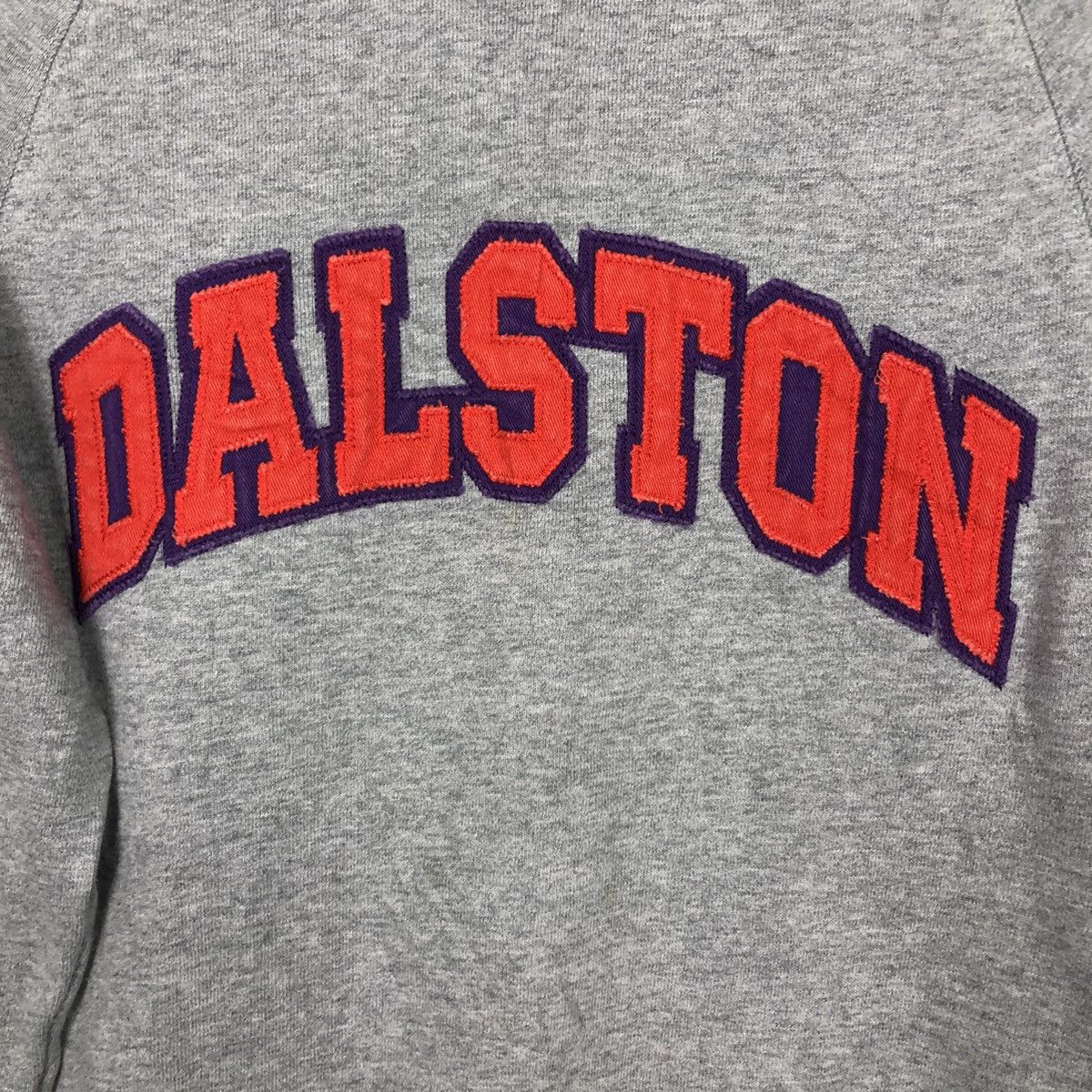 Japanese Brand 📌Rich Grey Vintage Sweatshirt Dalston Big Logo Spell Out Size US S / EU 44-46 / 1 - 13 Thumbnail