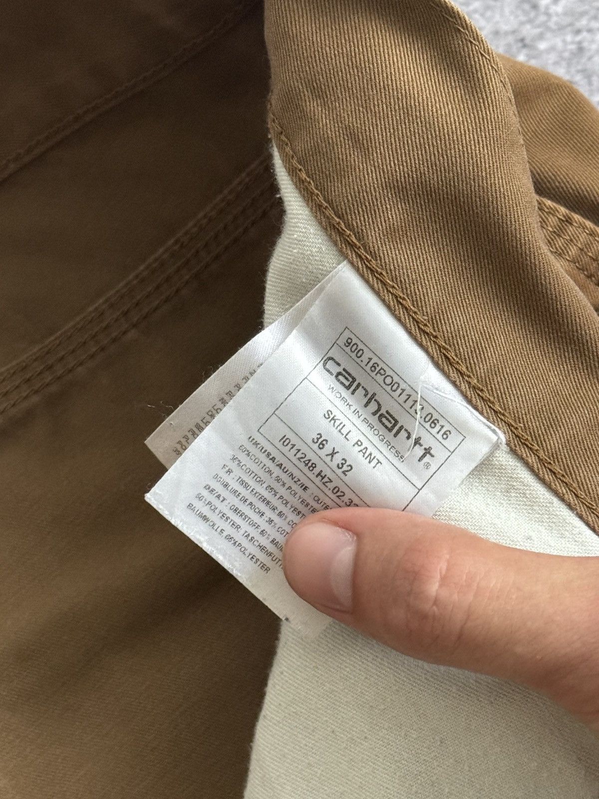 Carhartt Vintage Carhartt Y2K sand skill pants Size US 36 / EU 52 - 14 Thumbnail