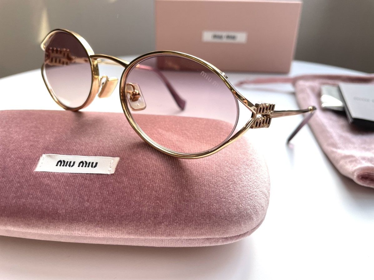 Miu Miu NEW Miu Miu sunglasses SMU 52YS 5AK-06S Size ONE SIZE - 6 Thumbnail