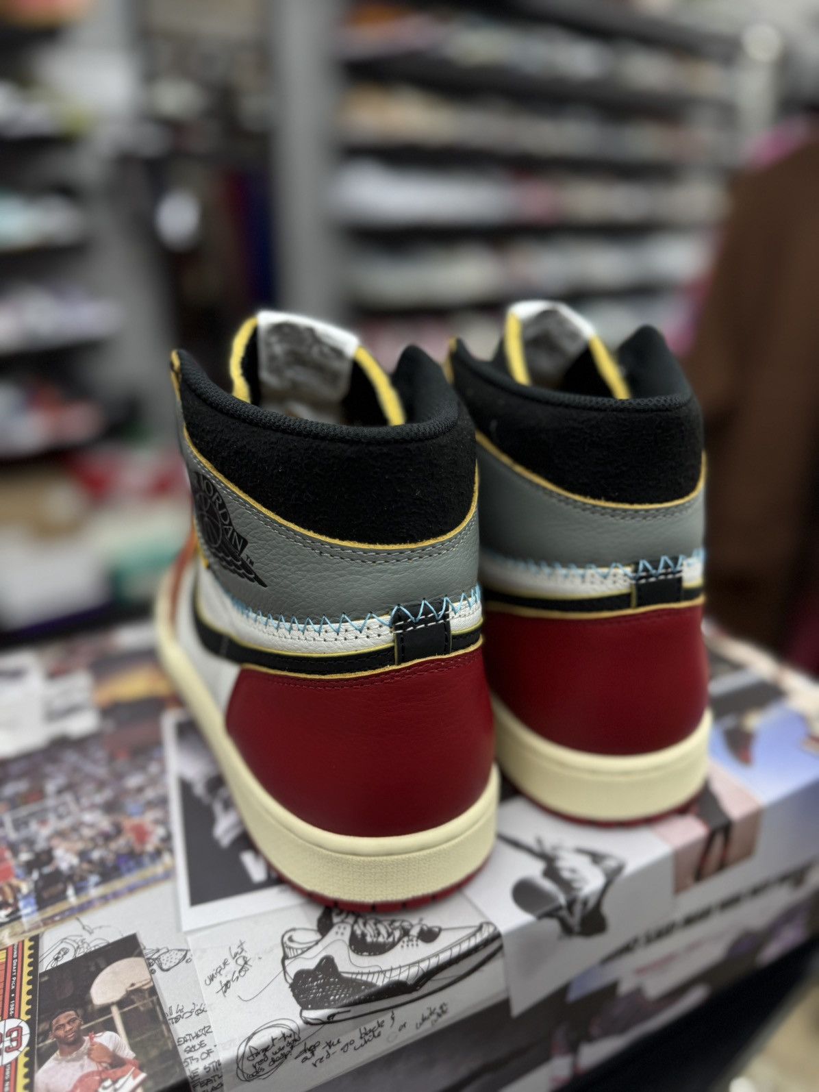 Jordan Brand × Nike Nike Jordan 1 Union (HV8563-600) Size 11.5 (NEW) Size US 11.5 / EU 44-45 - 13 Thumbnail