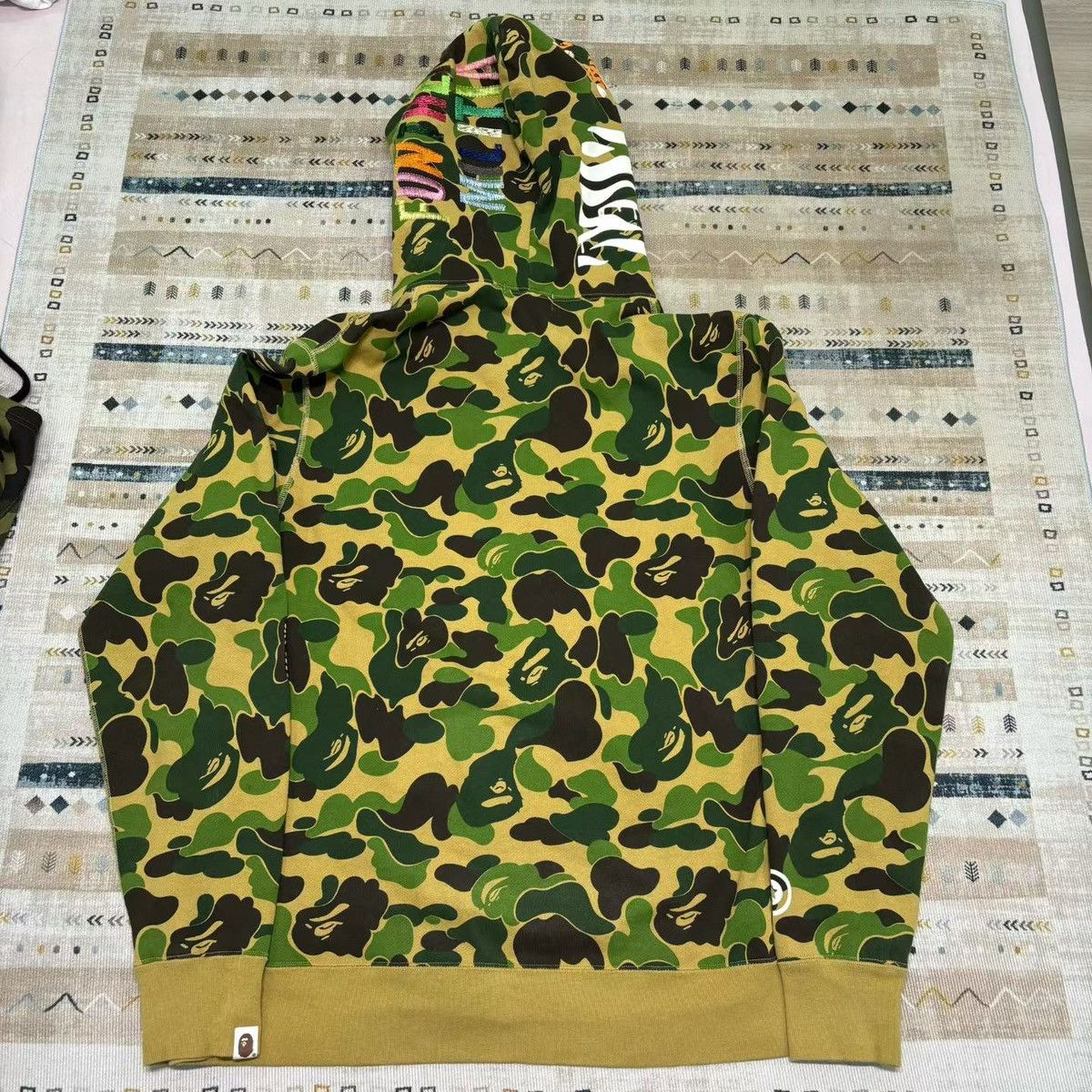 Bape BAPE CAMO TIGER FULL ZIP HOODIE Size US XL / EU 56 / 4 - 2 Thumbnail