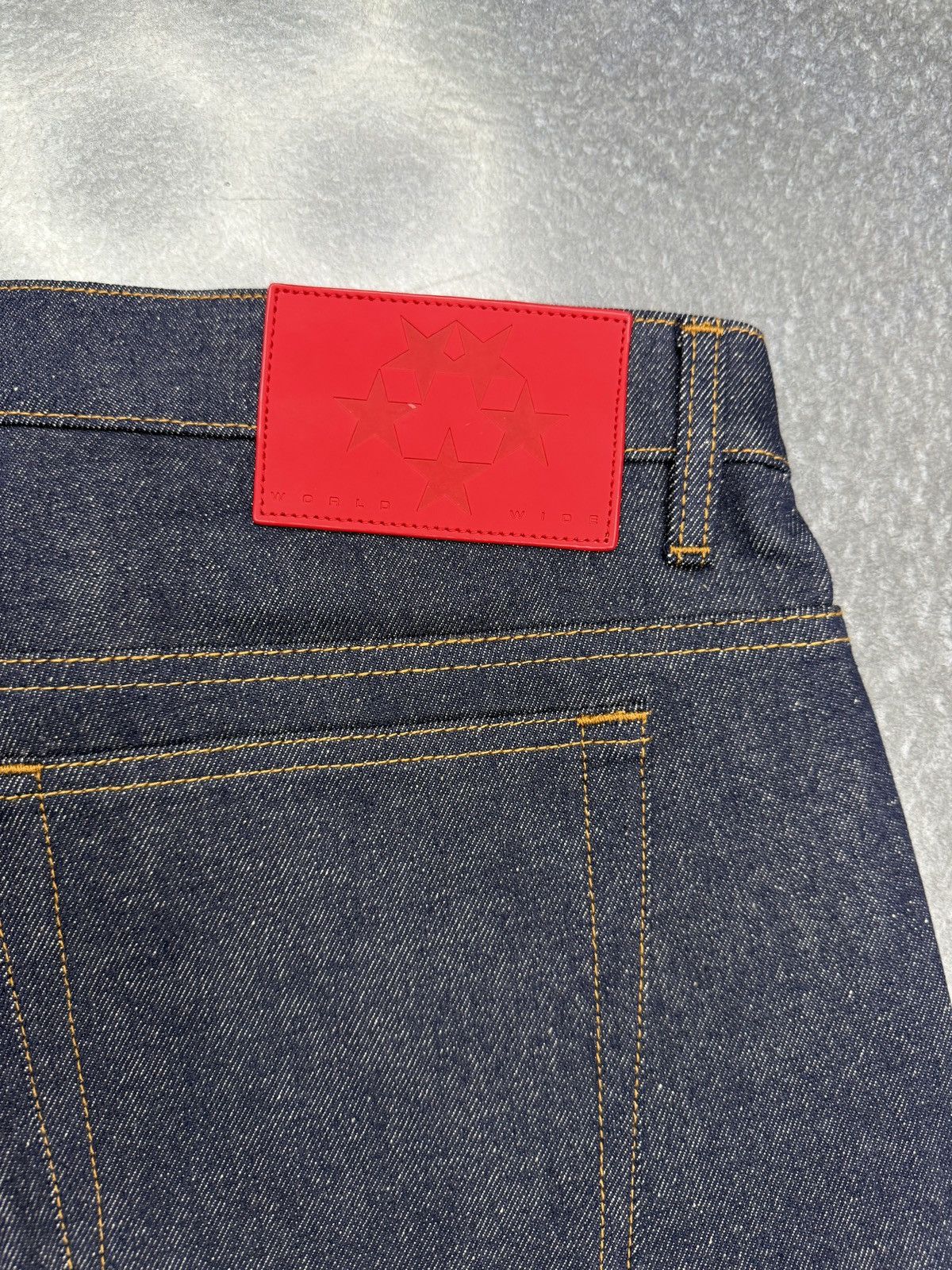Sp5der Sp5der V3 Logo Denim Shorts Size US 38 / EU 54 - 4 Thumbnail