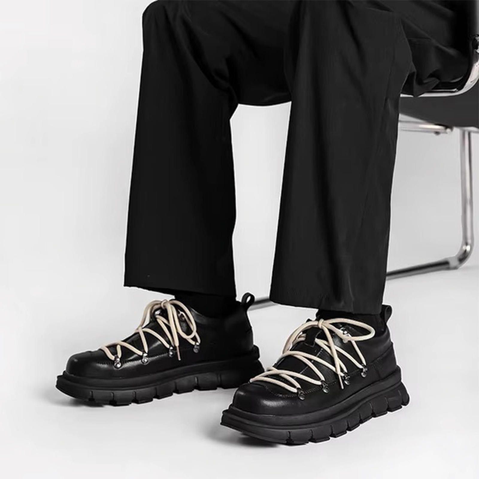 Other Leather Trail-Inspired Urban Boots Size US 7 / EU 40 - 2 Thumbnail