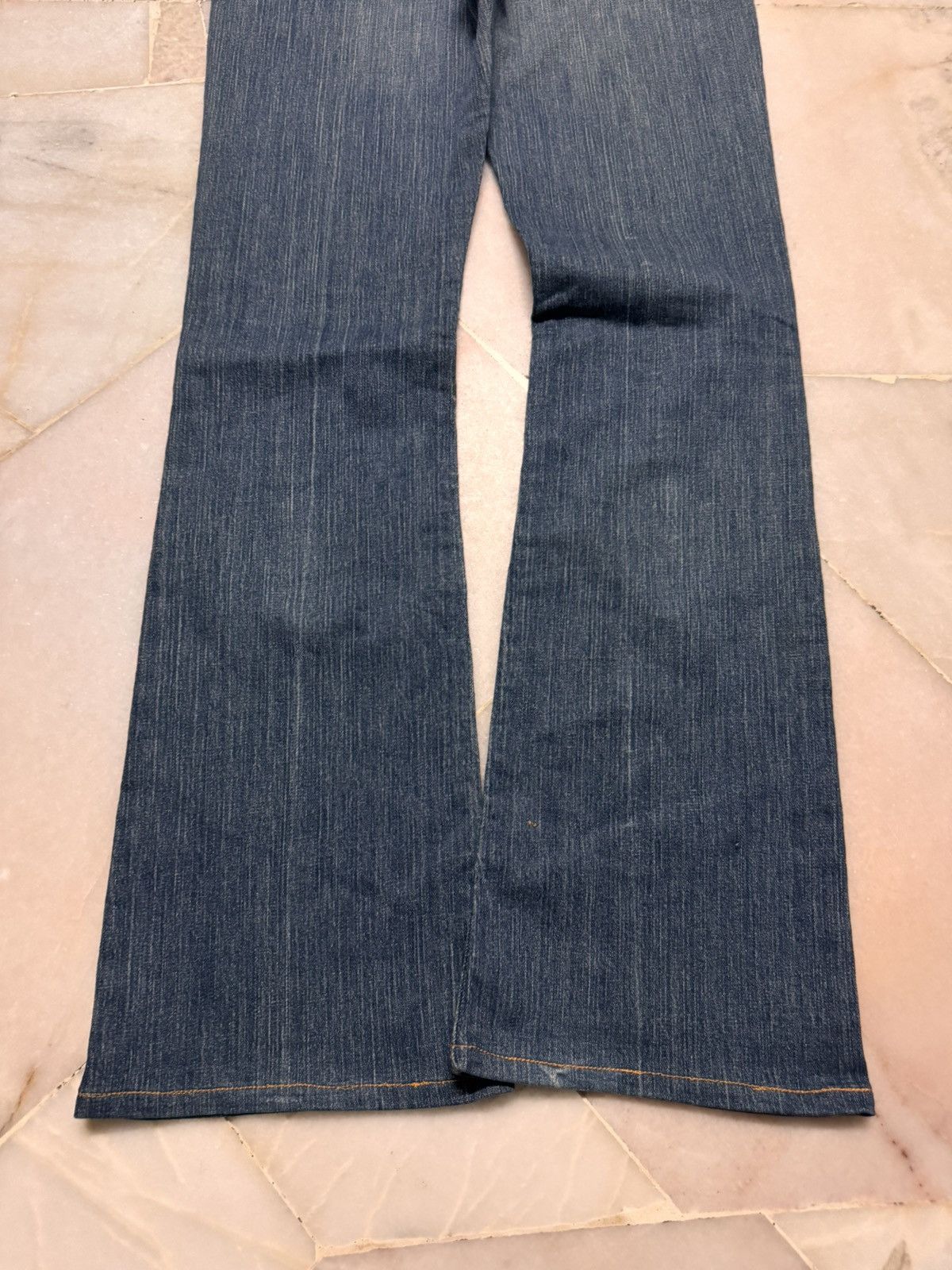Japanese Brand VINTAGE 1990s BELL BOTTOM BOOTCUT ABERCROMBIE WHISKERS Size US 27 - 11 Thumbnail