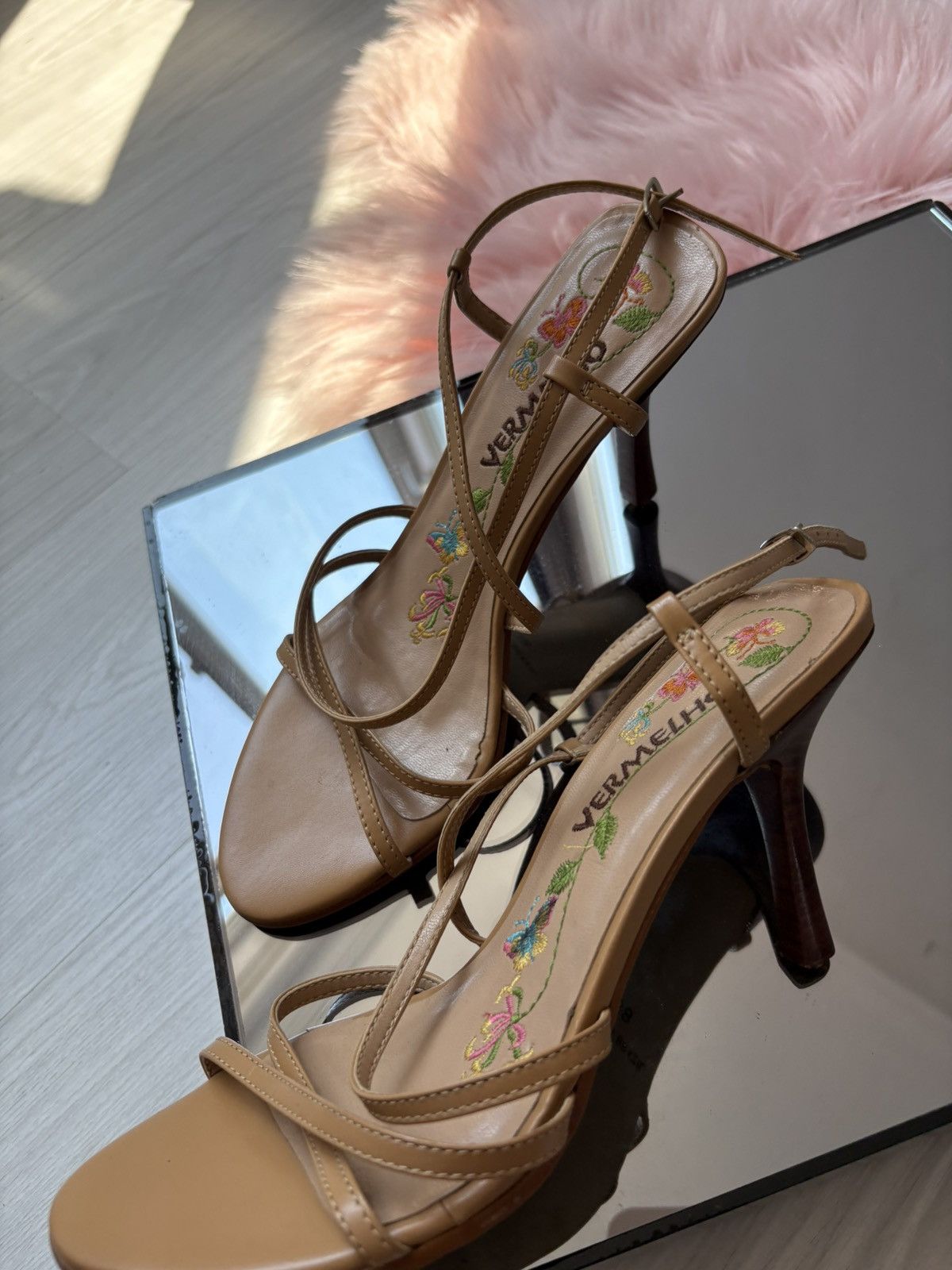 Vintage Made in Brazil heels Size US 7.5 / IT 37.5 - 13 Thumbnail