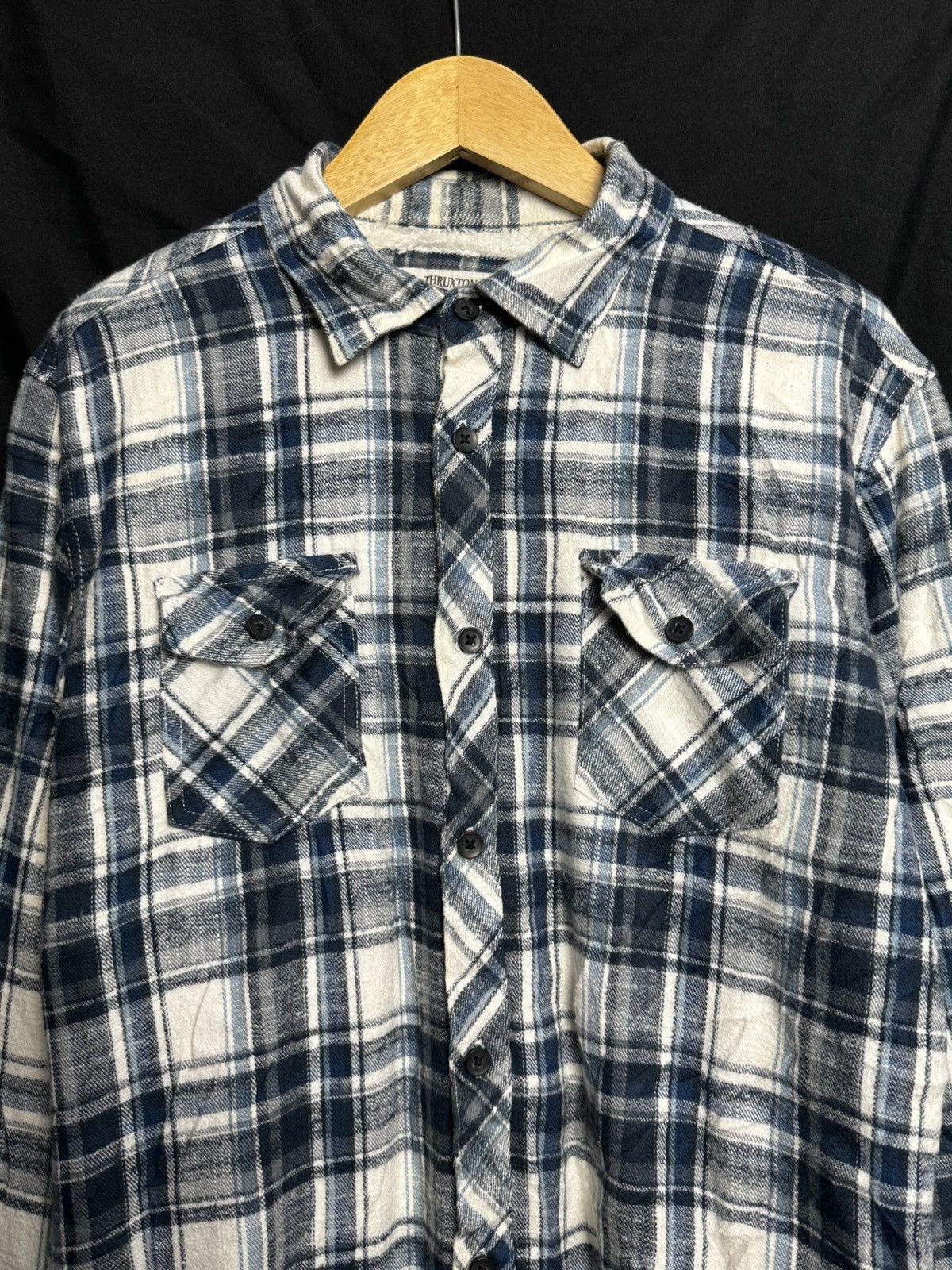 Hysteric Glamour × If Six Was Nine × Japanese Brand Thruxton Sherpa Flannel Button Size US L / EU 52-54 / 3 - 4 Thumbnail
