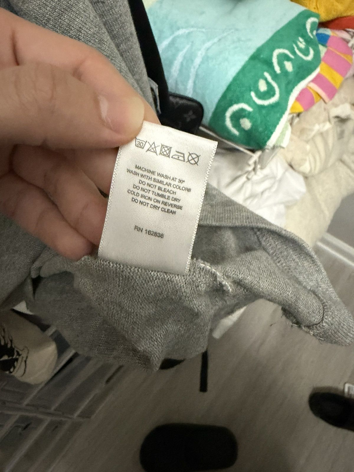 DENIM TEARS DENIM TEAR GRAY LONG SLEEVE! Size US S / EU 44-46 / 1 - 6 Thumbnail