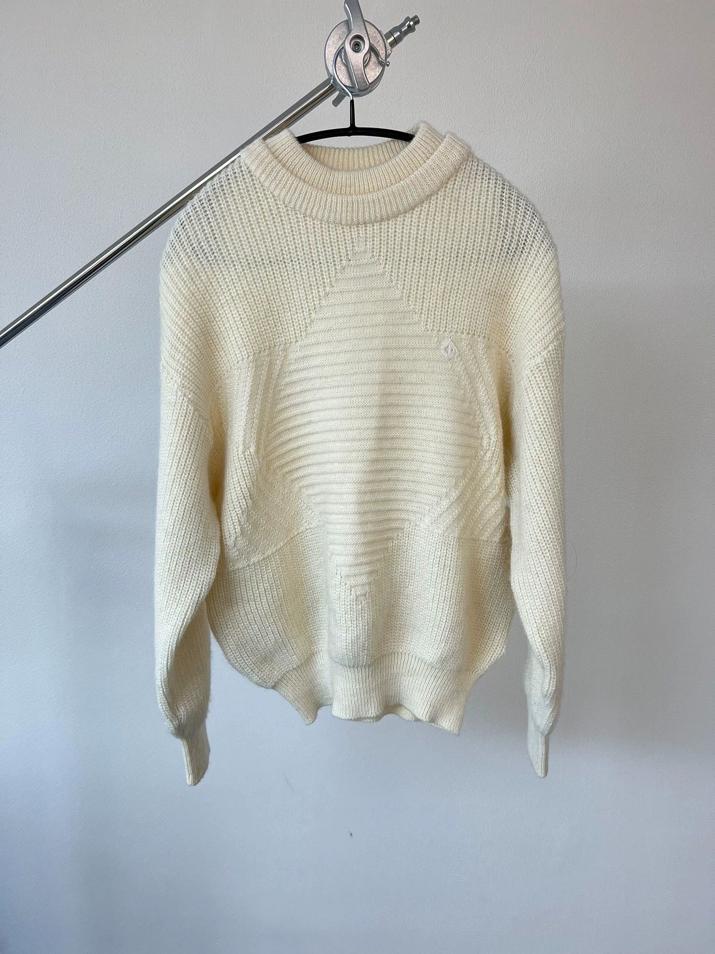Dior Dior Sports Cream Double Collar Sweater Old Money Size M / US 6-8 / IT 42-44 - 1 Thumbnail