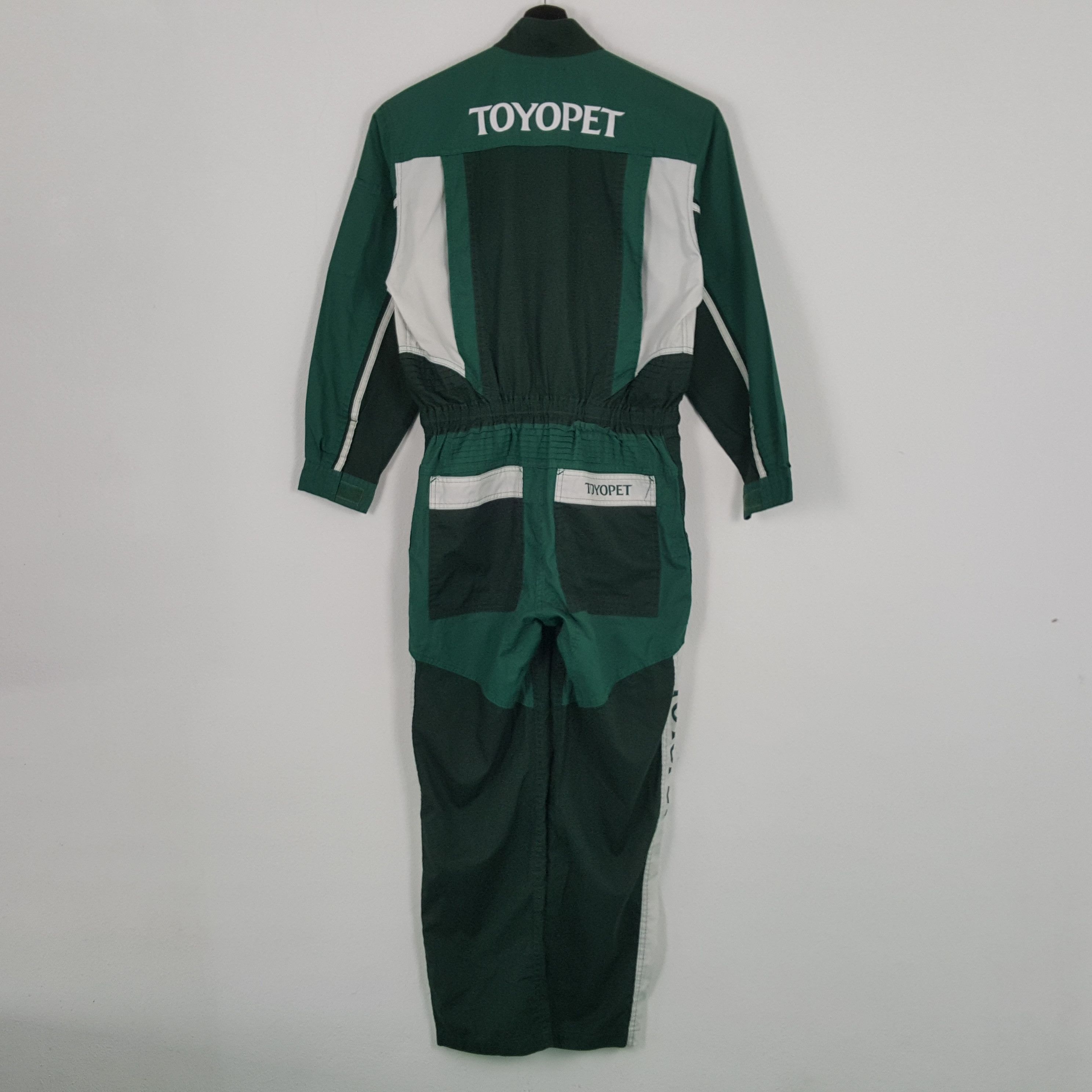 Vintage TOYOTA TOYOPET Racing Workwear Style Coverall Jacket Size US M / EU 48-50 / 2 - 1 Thumbnail