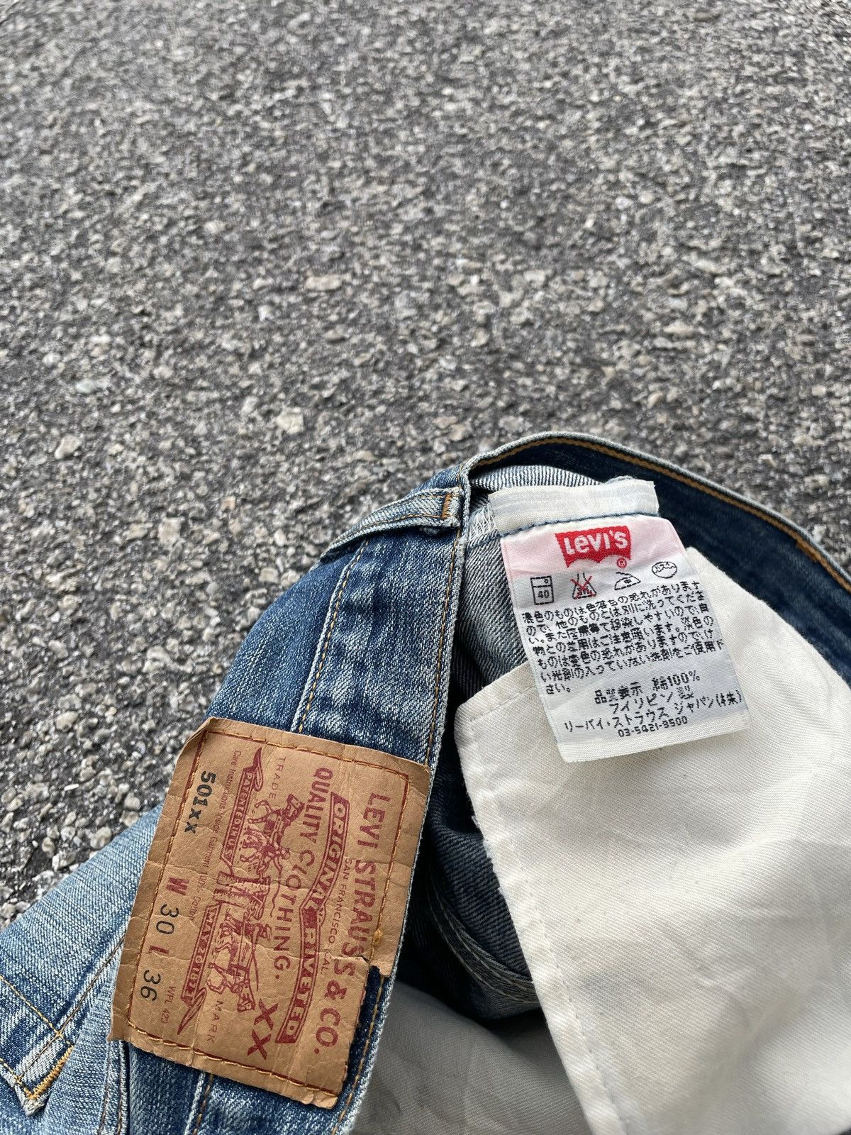 Levi's Vintage Levi’s Punk Style Denim Size US 29 - 7 Thumbnail