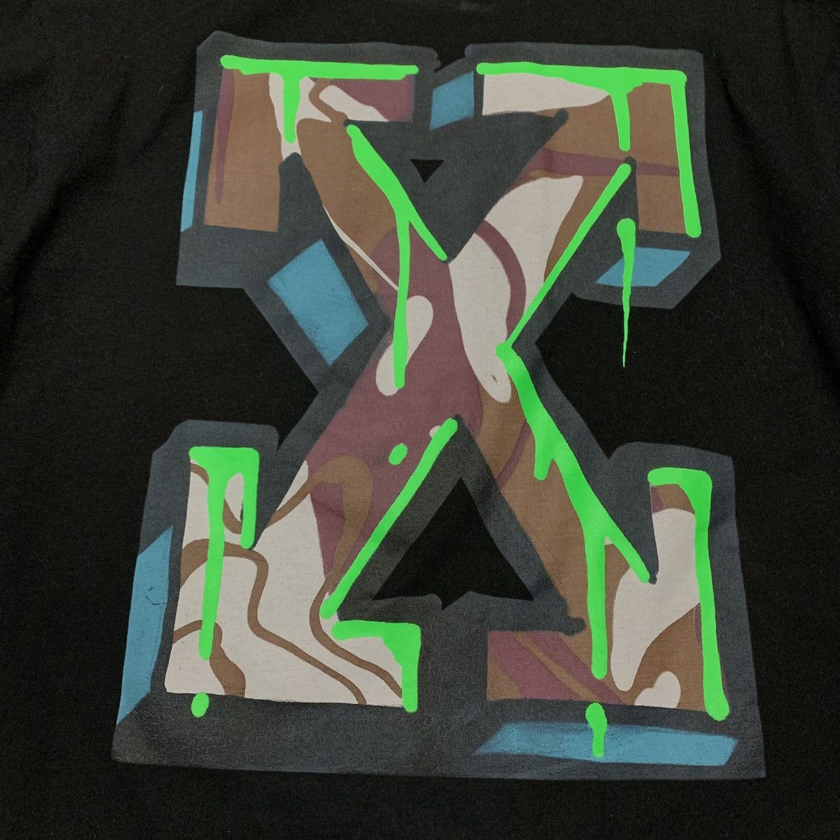 Off-White Off White Medium Neen Arrow Skate Black Tee Virgil Abloh Size US M / EU 48-50 / 2 - 3 Thumbnail