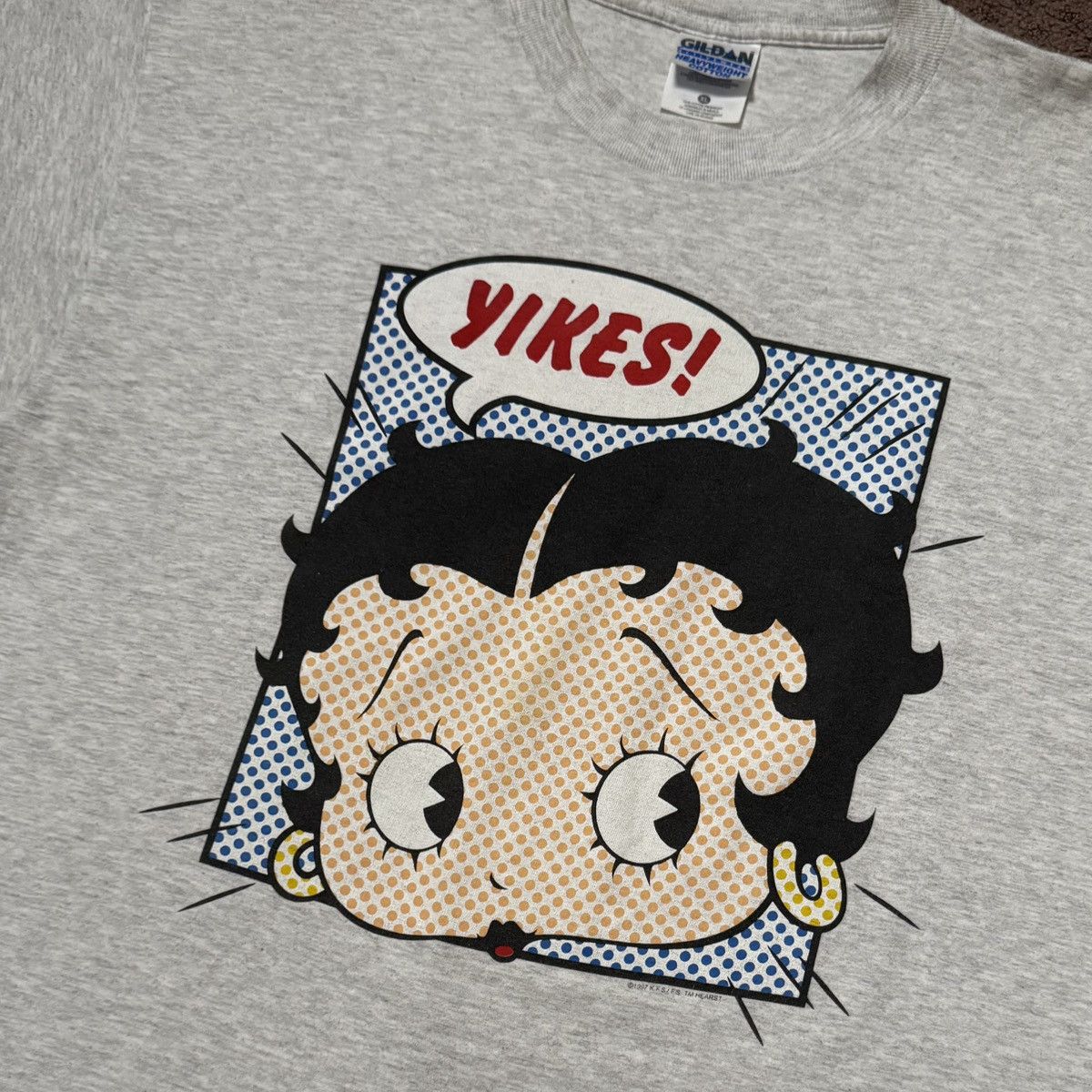 Vintage 1997 Vintage Betty Boop tee Size US XL / EU 56 / 4 - 3 Thumbnail