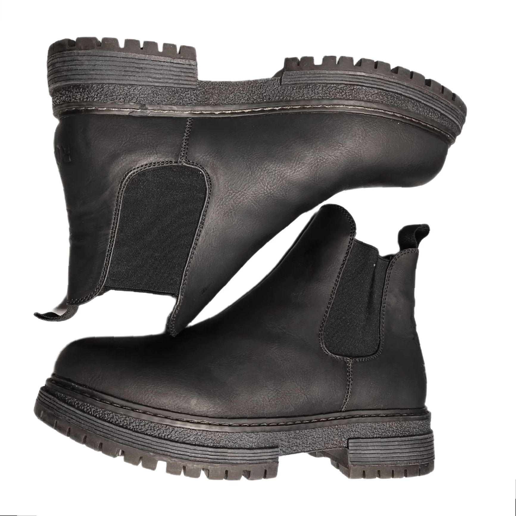 Vintage ROXY Womens, Chelsea, Boots - Roxy Lorena II Chelsea - Size 8.5 - Black Upper Synthetic - Almond Toe - Slip On - 8.5 Womens Boots Size US 9 / IT 39 - 2 Thumbnail