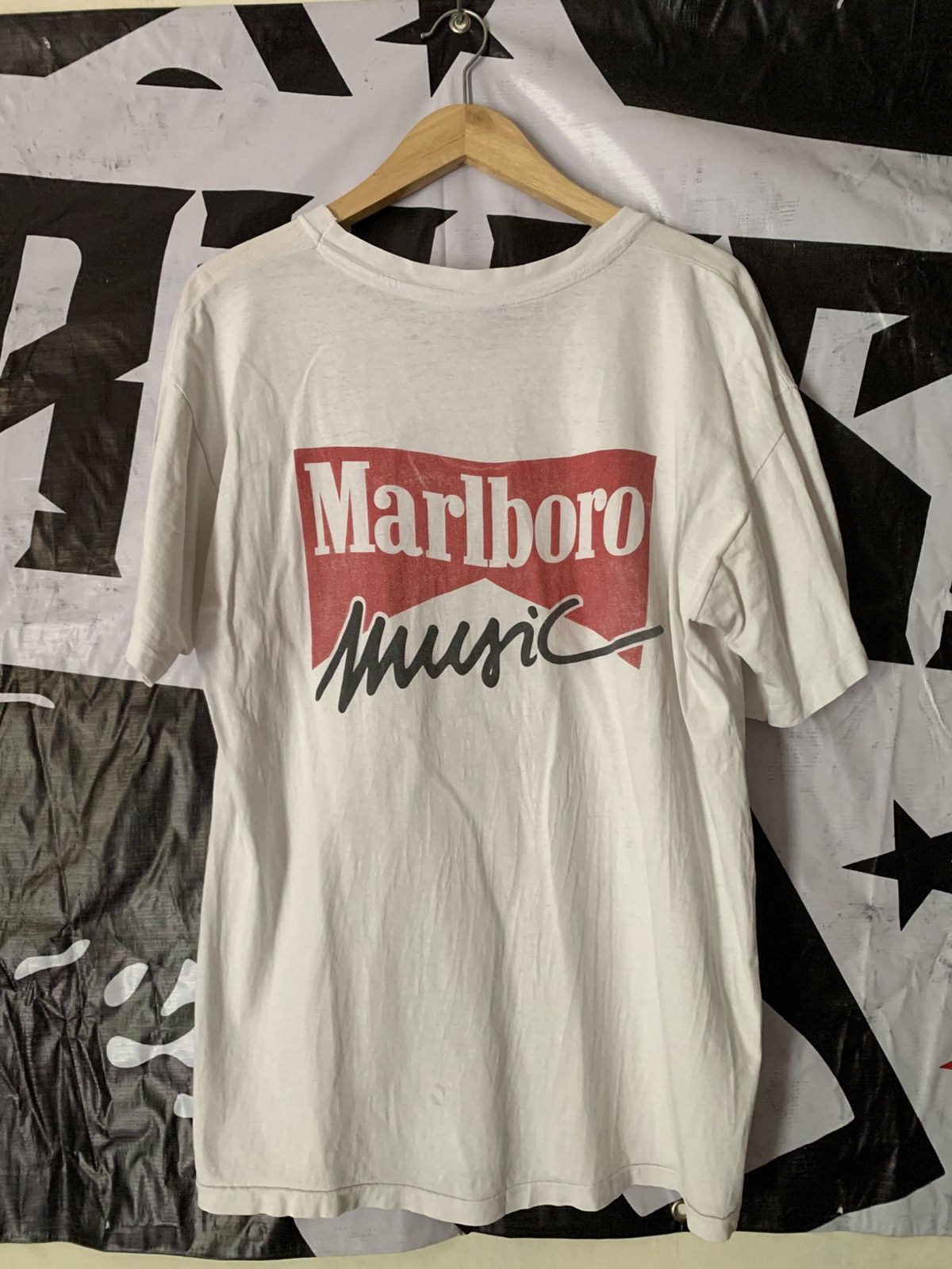 Marlboro VINTAGE 🔥Marlboro Music Size L Size US L / EU 52-54 / 3 - 5 Thumbnail