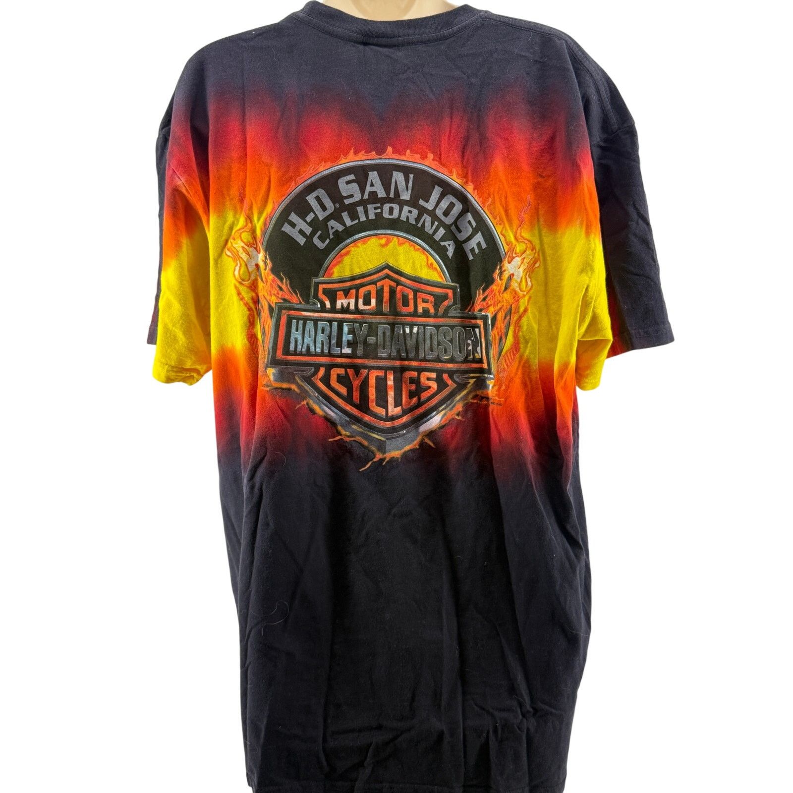 Harley Davidson Harley Davidson R. K. Stratman Double Sided Graphic Tee L Size US L / EU 52-54 / 3 - 5 Thumbnail