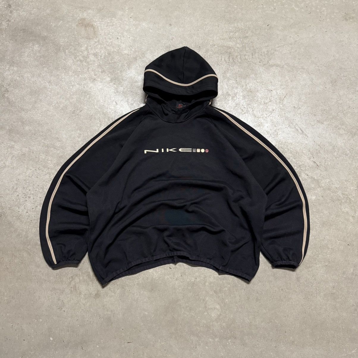 Vintage Nike y2k Ninja Hoodie Centre swoosh logo