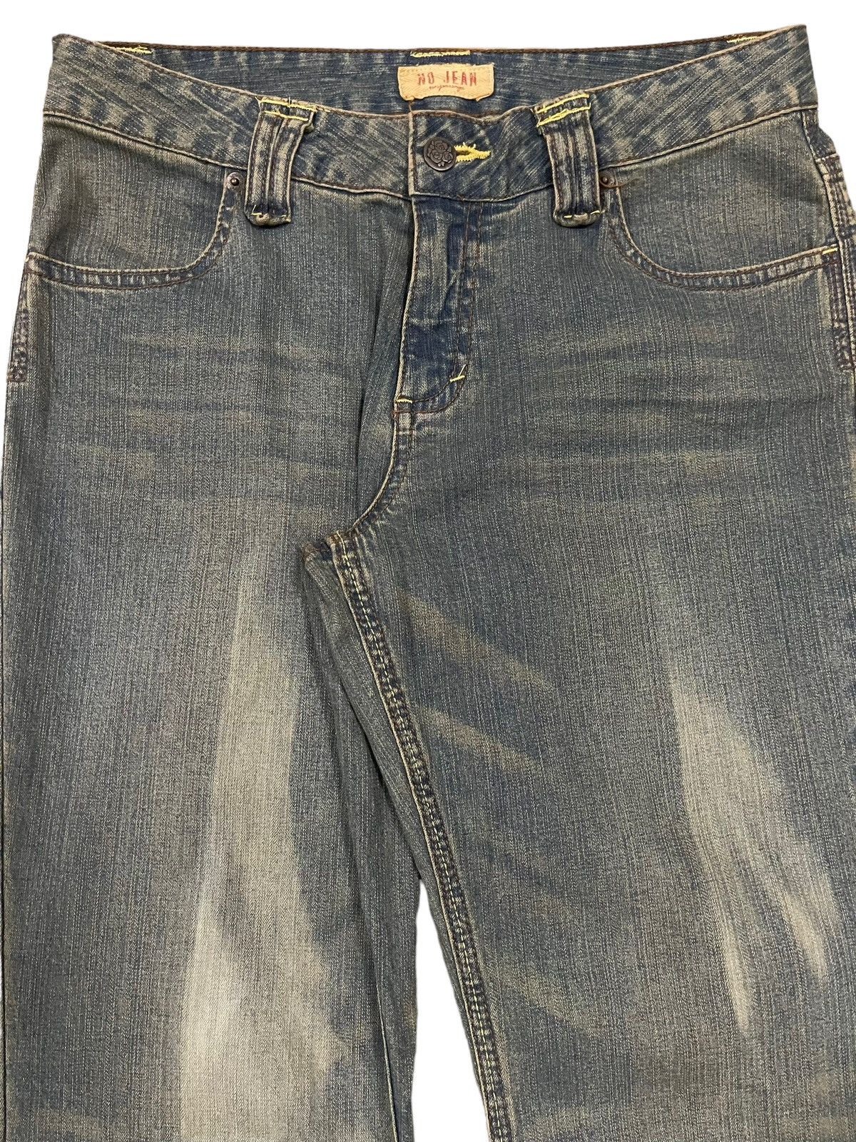 Hysteric Glamour Vintage Japanese Brand Faded Wash Style Bootcut Jeans Size US 30 / EU 46 - 4 Thumbnail