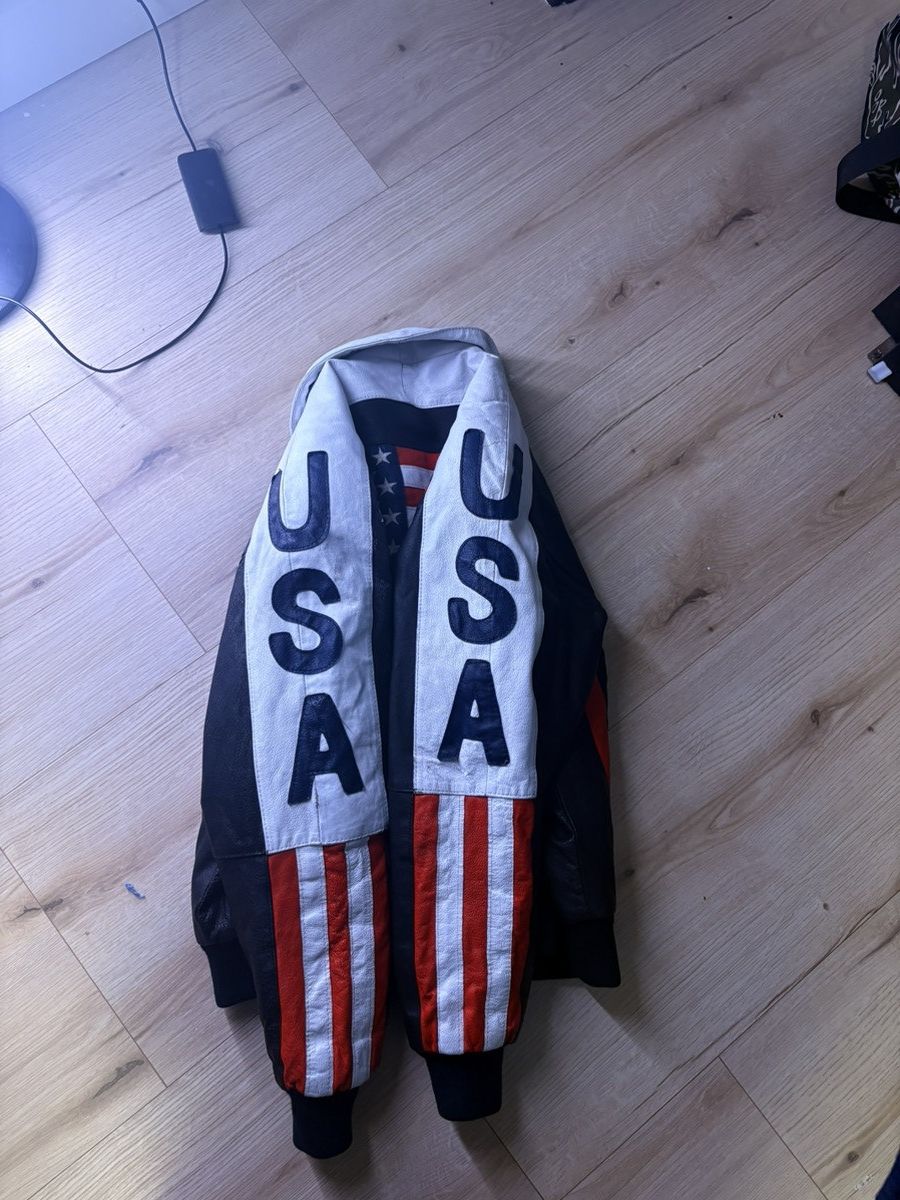 Other Michael Hoban leather USA jacket Size US XL / EU 56 / 4 - 3 Thumbnail