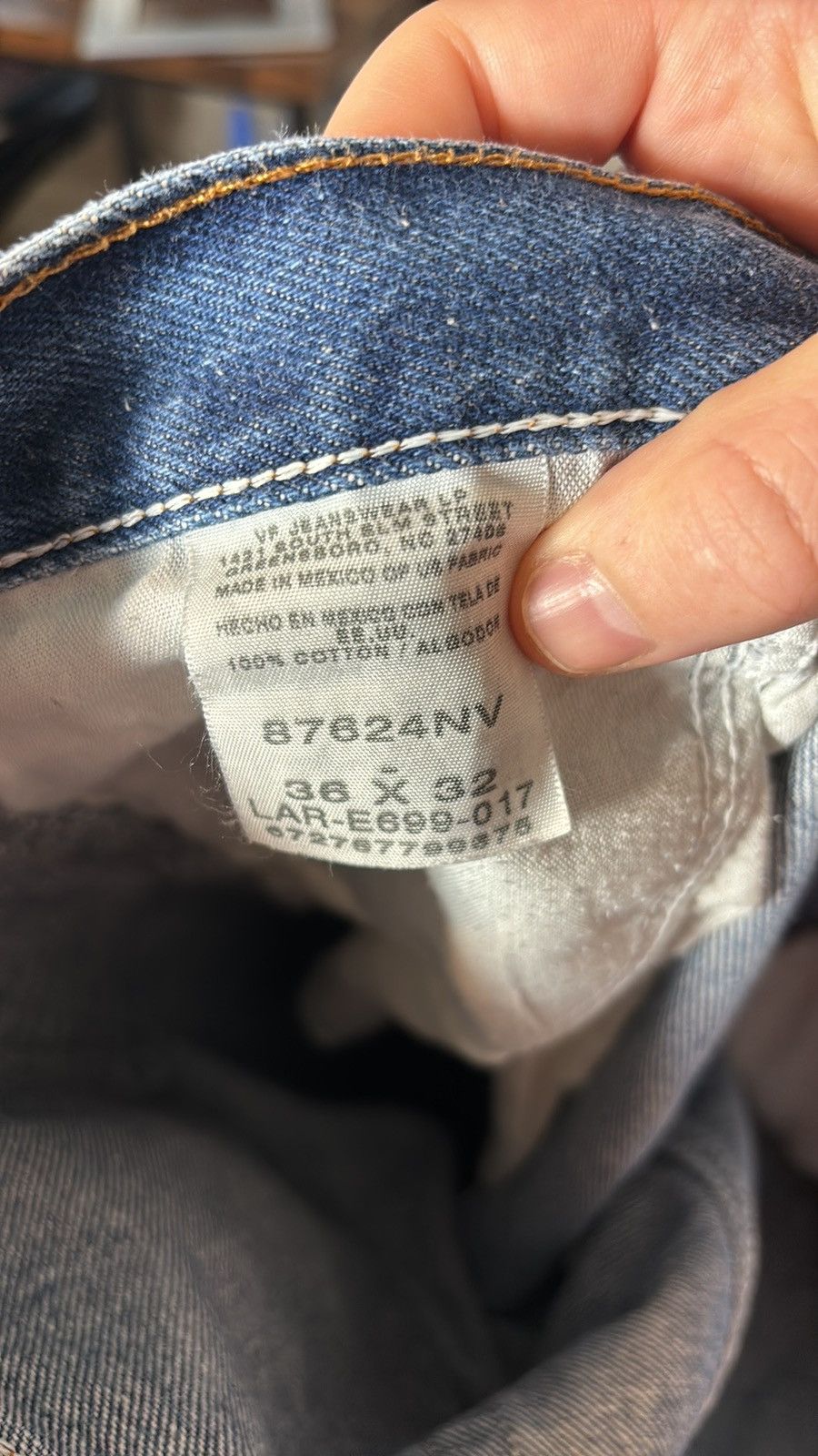 Rustler × Vintage Vintage Rustler Jeans Size US 36 / EU 52 - 6 Thumbnail