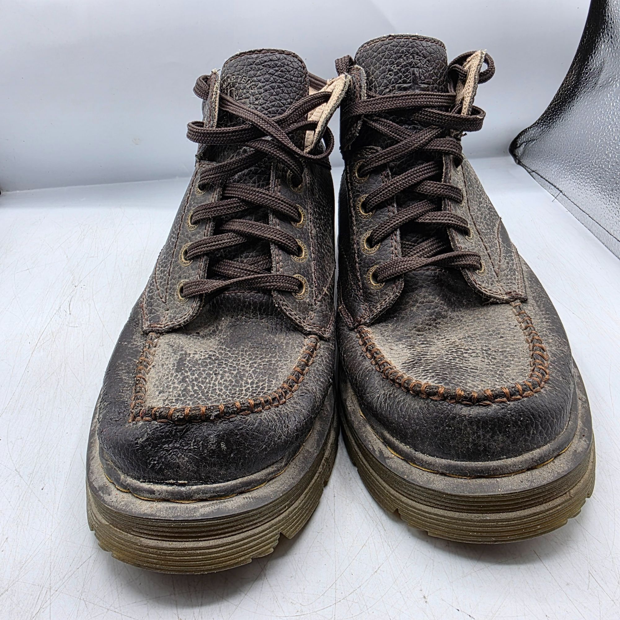 Dr. Martens Dr Martens Garvey Mens 11 Brown Leather Chukka Ankle Boots W Size US 11 / EU 44 - 13 Thumbnail