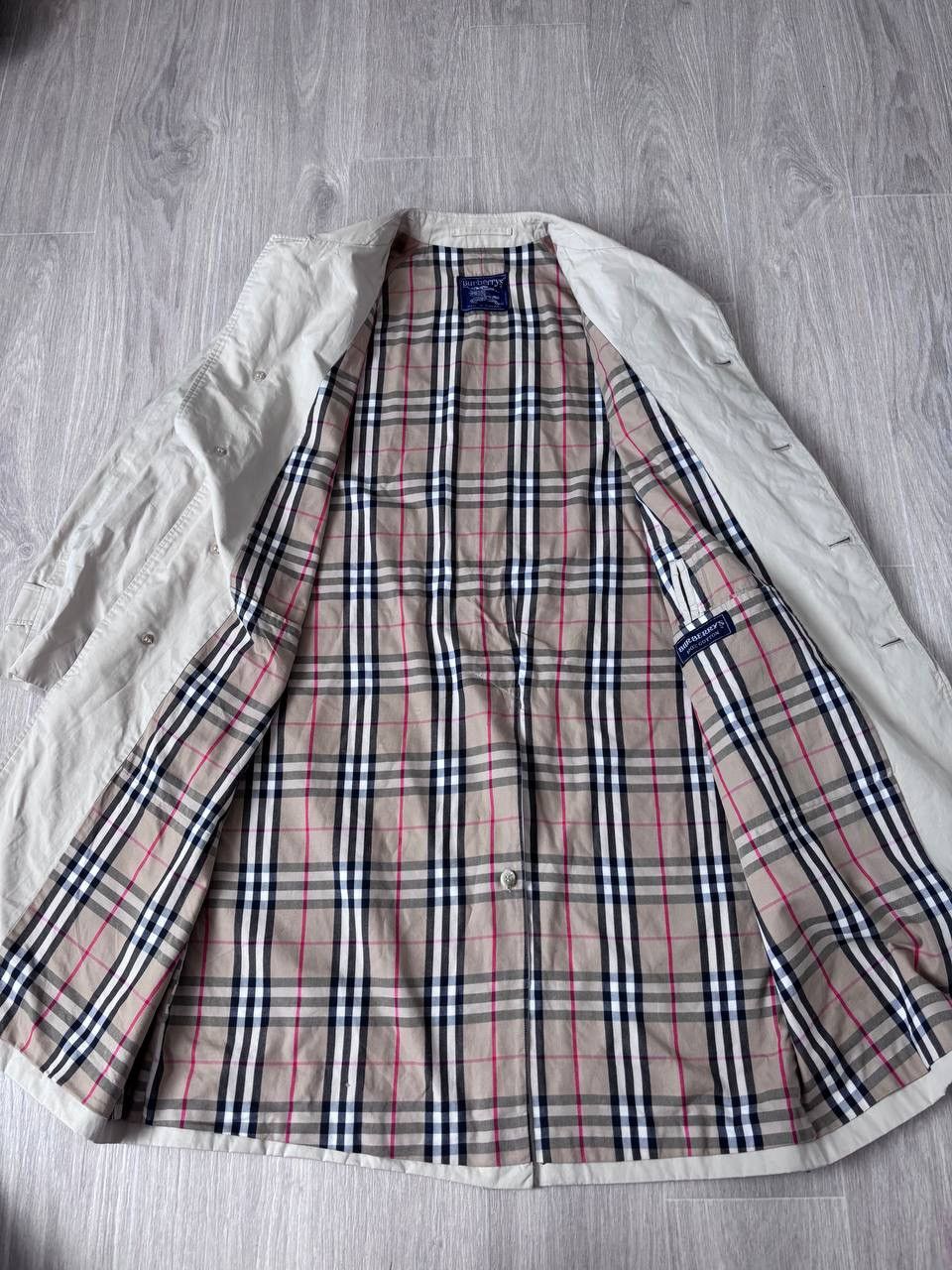 Burberry Vintage Burberrys nova check trench jacket 90s rare Size US L / EU 52-54 / 3 - 4 Thumbnail