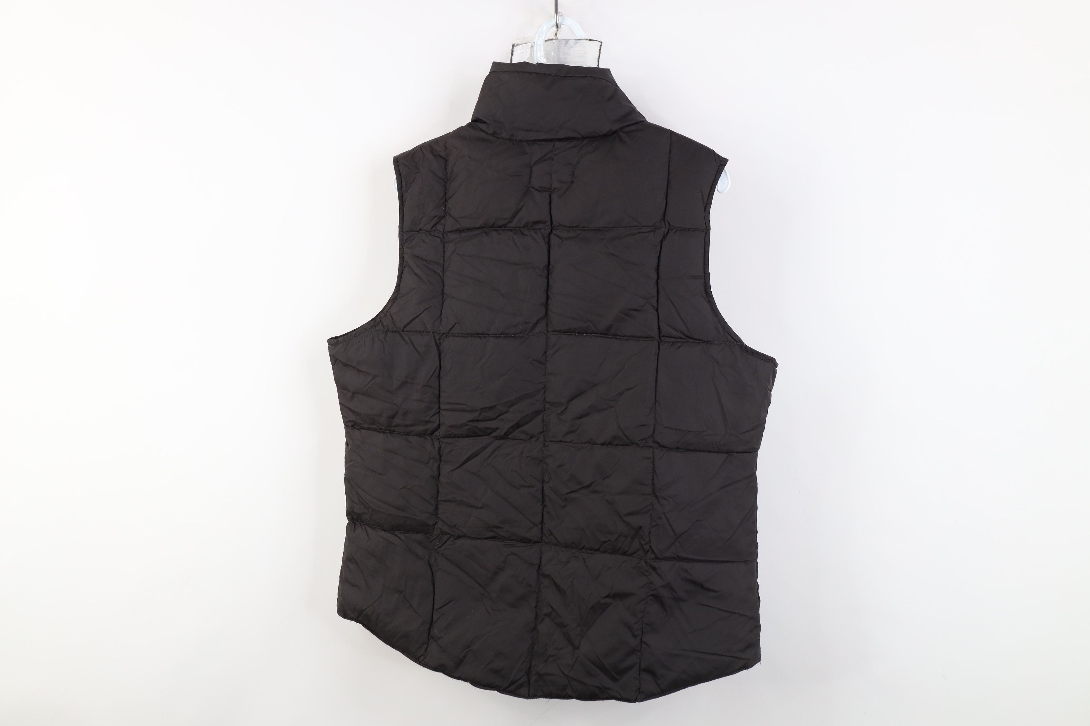 Lands' End Vintage Lands End Duck Down Puffer Vest Jacket Dark Brown Size M / US 6-8 / IT 42-44 - 14 Thumbnail