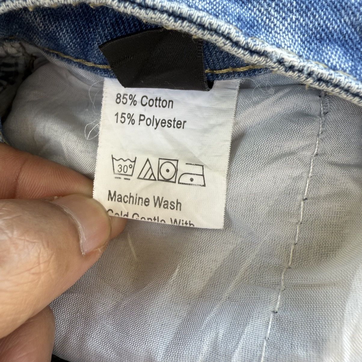 Japanese Brand VINTAGE JAPANESE WOMEN FADED JEAN DENIM CARGO PANTS Size US 30 / EU 46 - 11 Thumbnail