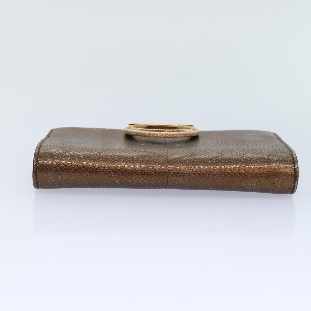 Salvatore Ferragamo Salvatore Ferragamo Gancini Chain Shoulder Bag Leather Brown Size ONE SIZE - 5 Thumbnail