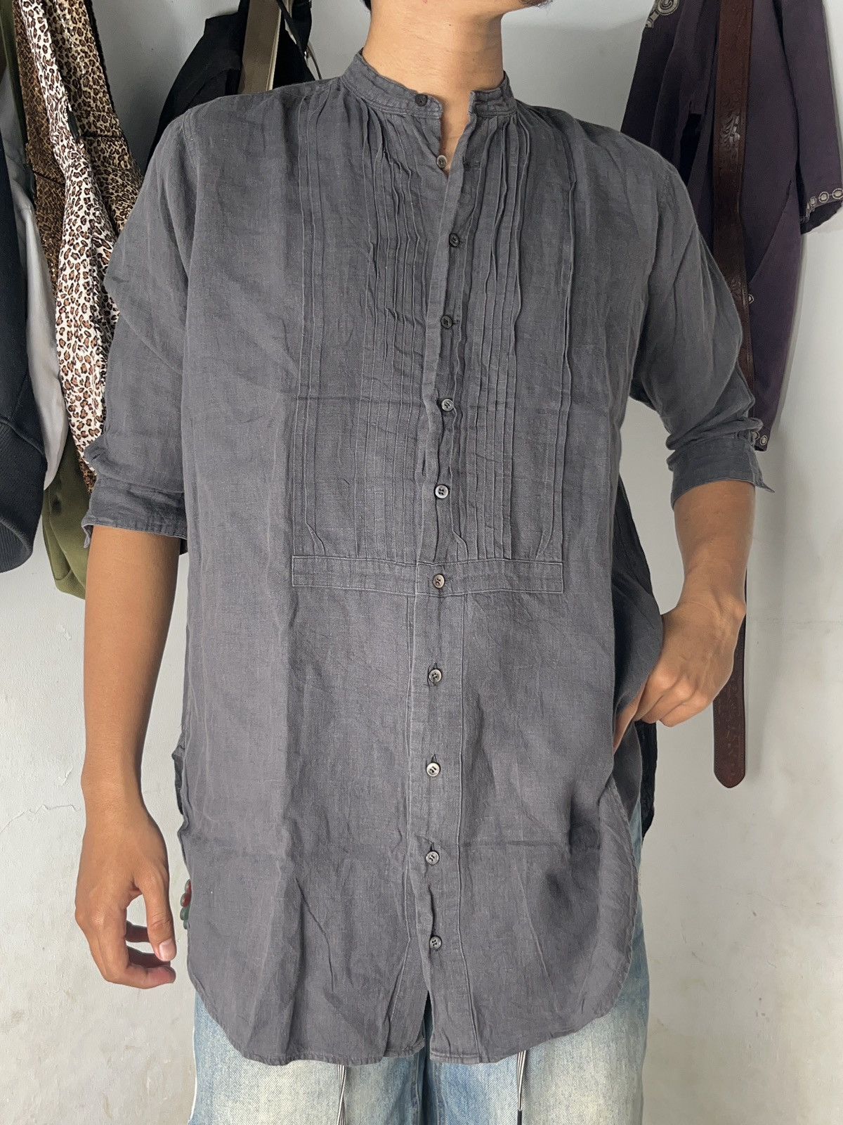 Japanese Brand crazy! suzuki takayuki japanese shirt button Size US L / EU 52-54 / 3 - 1 Thumbnail