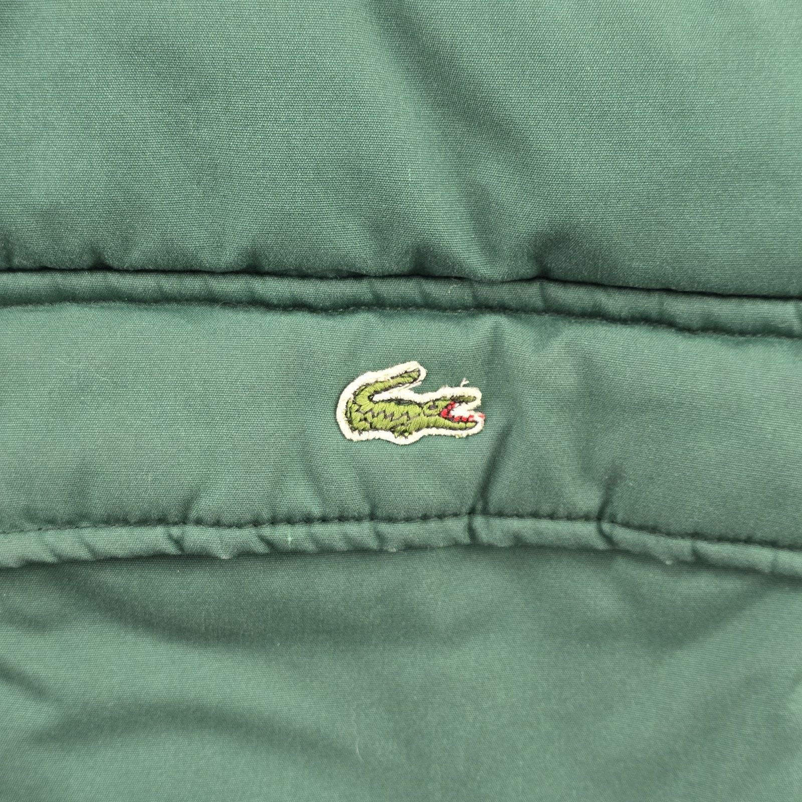 Lacoste Vintage Lacoste Puffer Vest Mens Medium Green 90s Revirsible Size US M / EU 48-50 / 2 - 4 Thumbnail