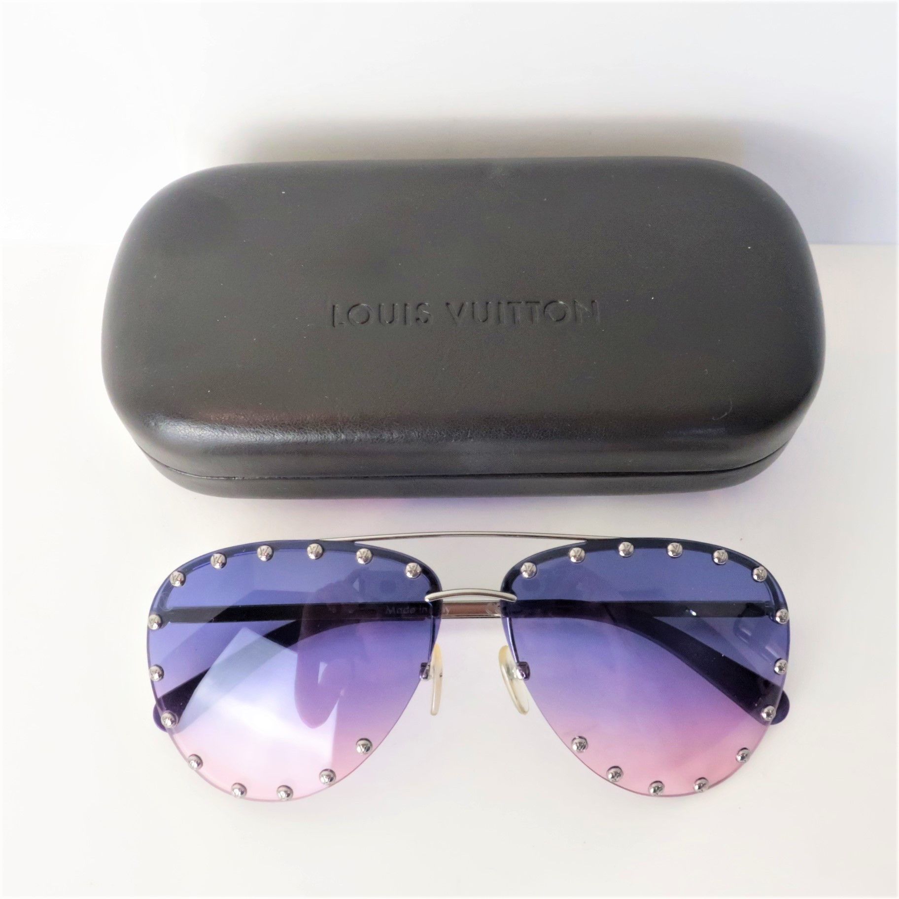 Louis Vuitton Pink Violet Party Sunglasses
