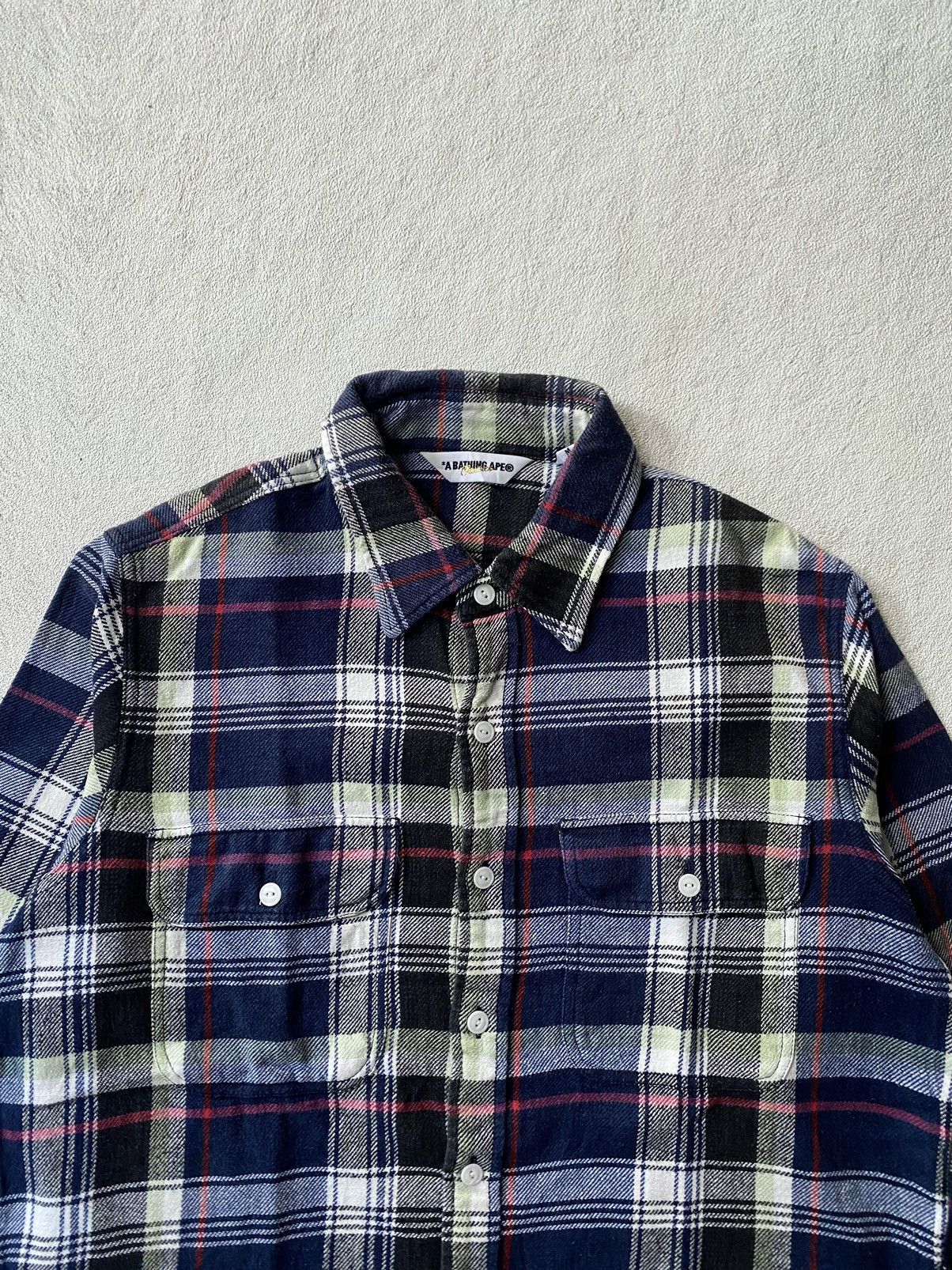 Bape Vintage Bape Flanel Shirt Size US M / EU 48-50 / 2 - 2 Thumbnail