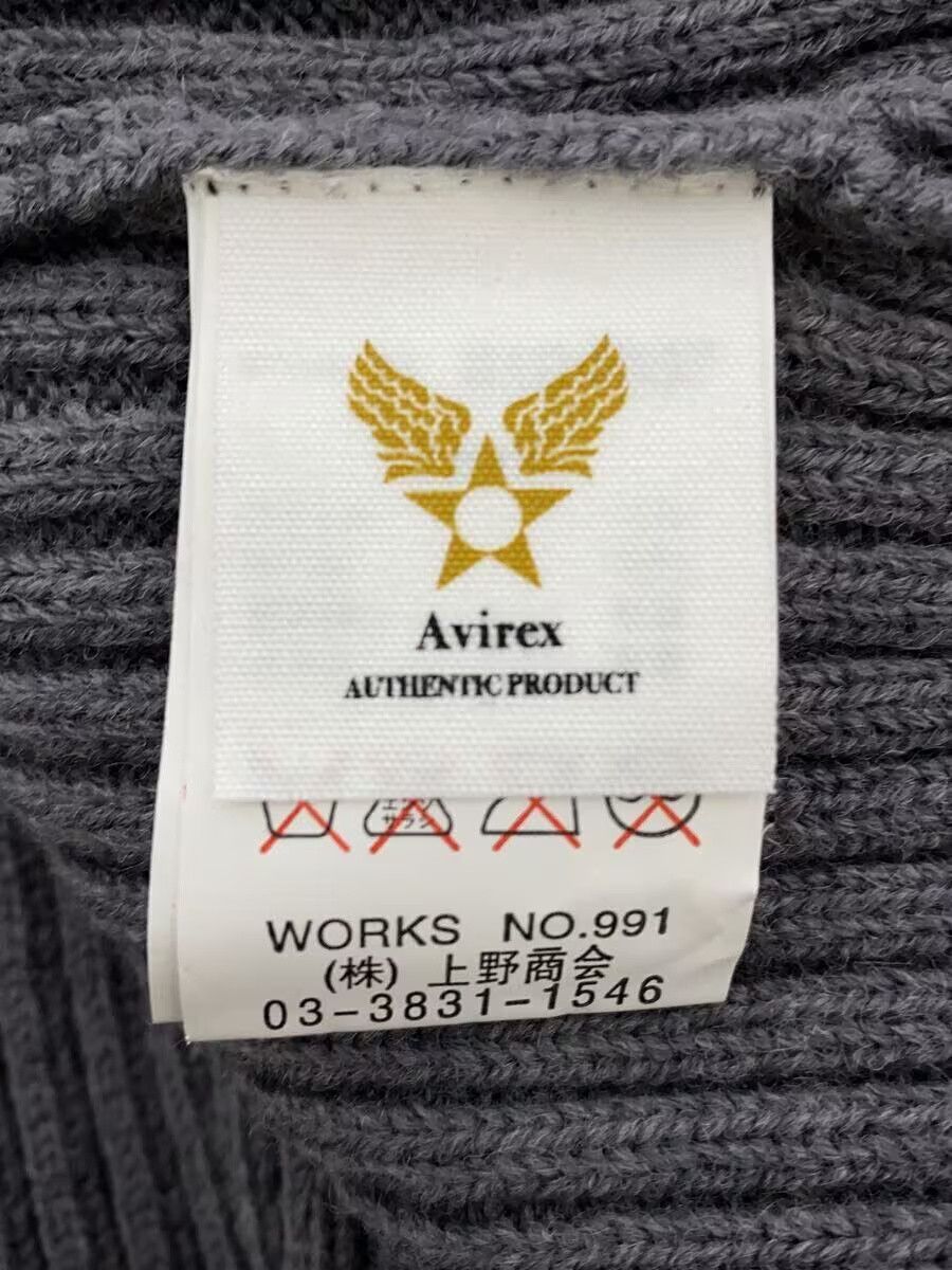 Avirex Avirex Plain Acrylic Leather Jacket Blouson Grey Size US L / EU 52-54 / 3 - 4 Thumbnail