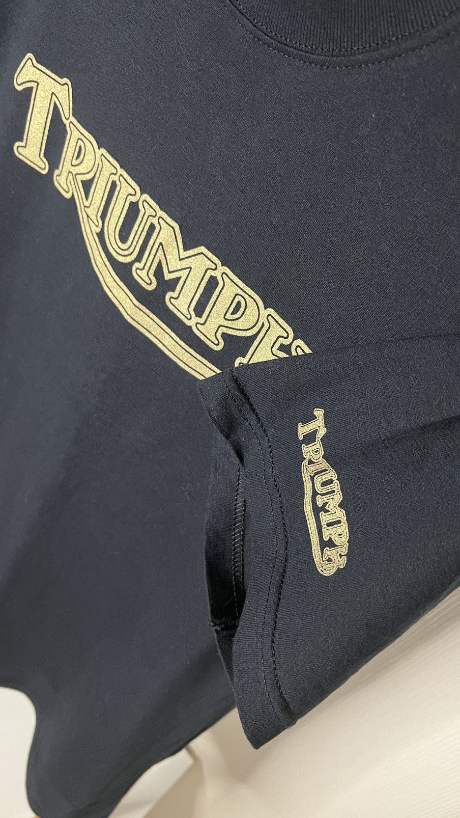 Vintage Rare‼️Triumph motorcycles screen stars t shirt Size US L / EU 52-54 / 3 - 4 Thumbnail