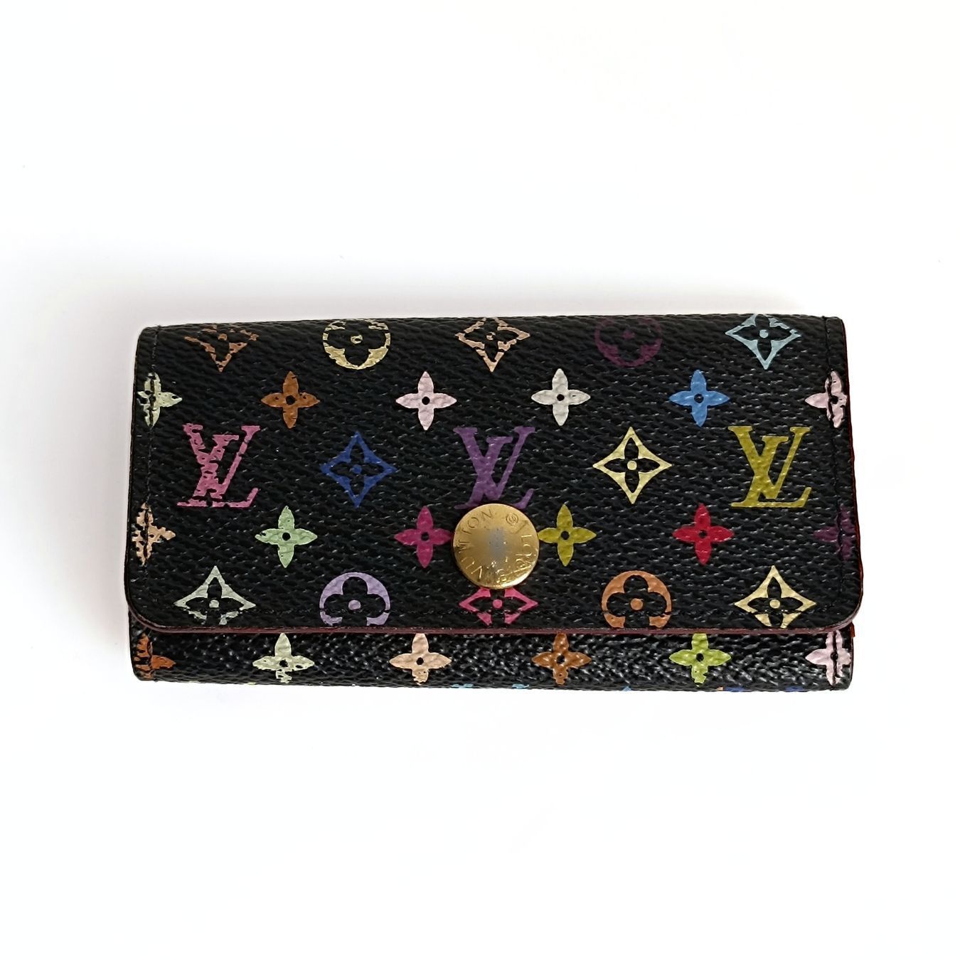 image of Louis Vuitton Multicolored Murakami Key Ring With 4 Hooks, Women's