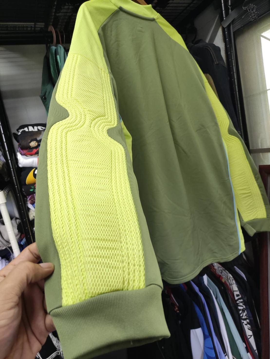 Nike Vtg 00's Nike Club America Goalkeeper Long Sleeved Jersey Size US XL / EU 56 / 4 - 12 Thumbnail
