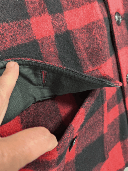 L.L. Bean Vintage 50s L.L. Bean Buffalo Plaid Mackinaw Hunting Coat Size US L / EU 52-54 / 3 - 3 Thumbnail